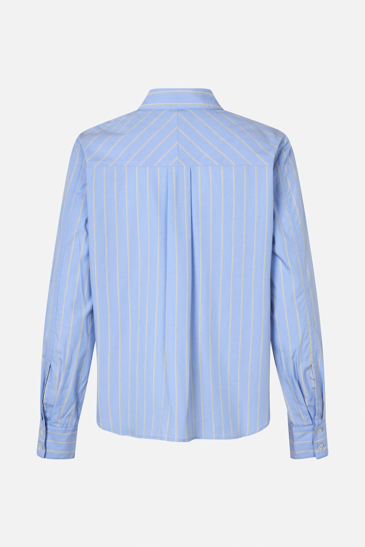 MENJA SHIRT SKY BLUE SUNNY STRIPE 5