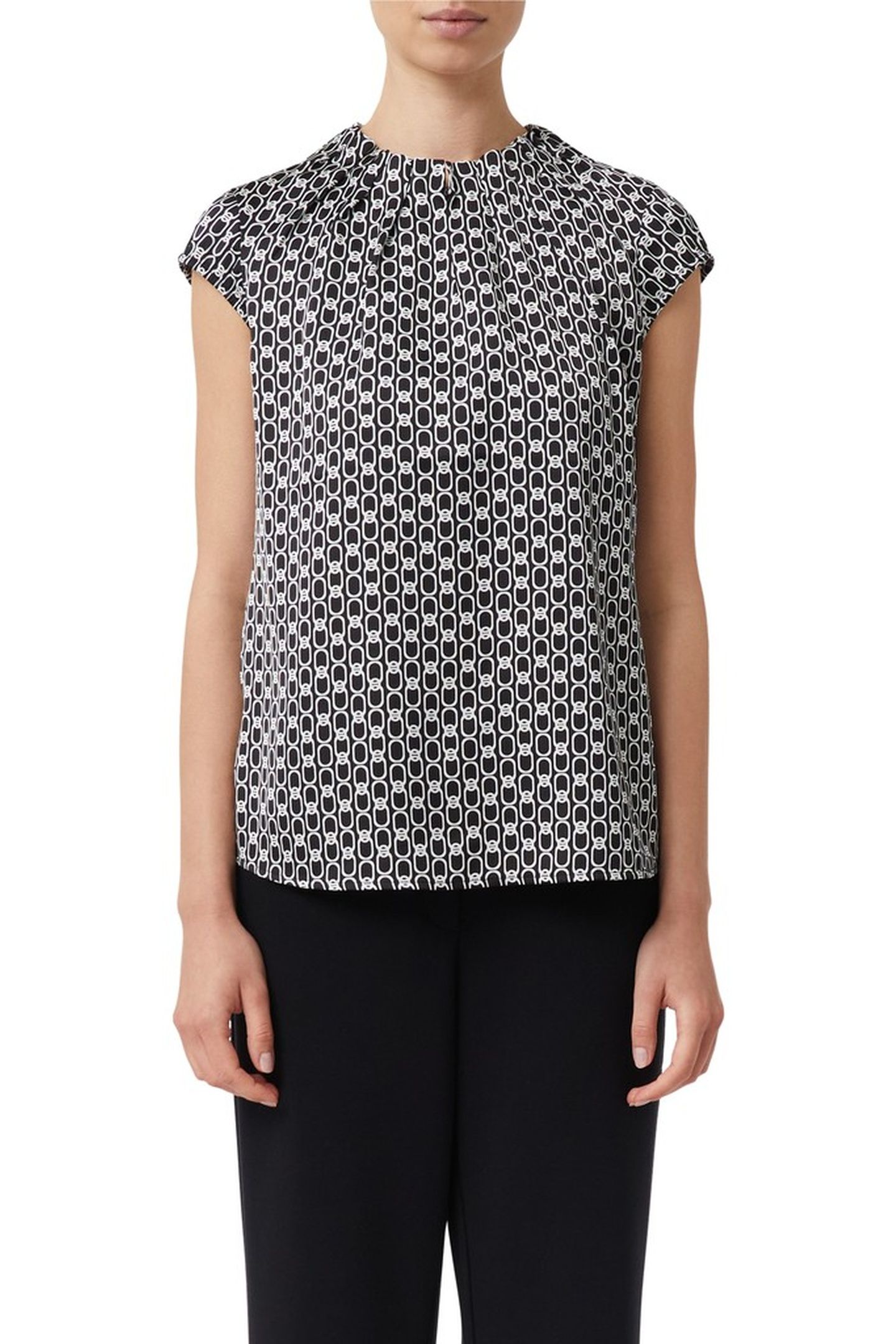 COMMA BLOUSES BLACK 1
