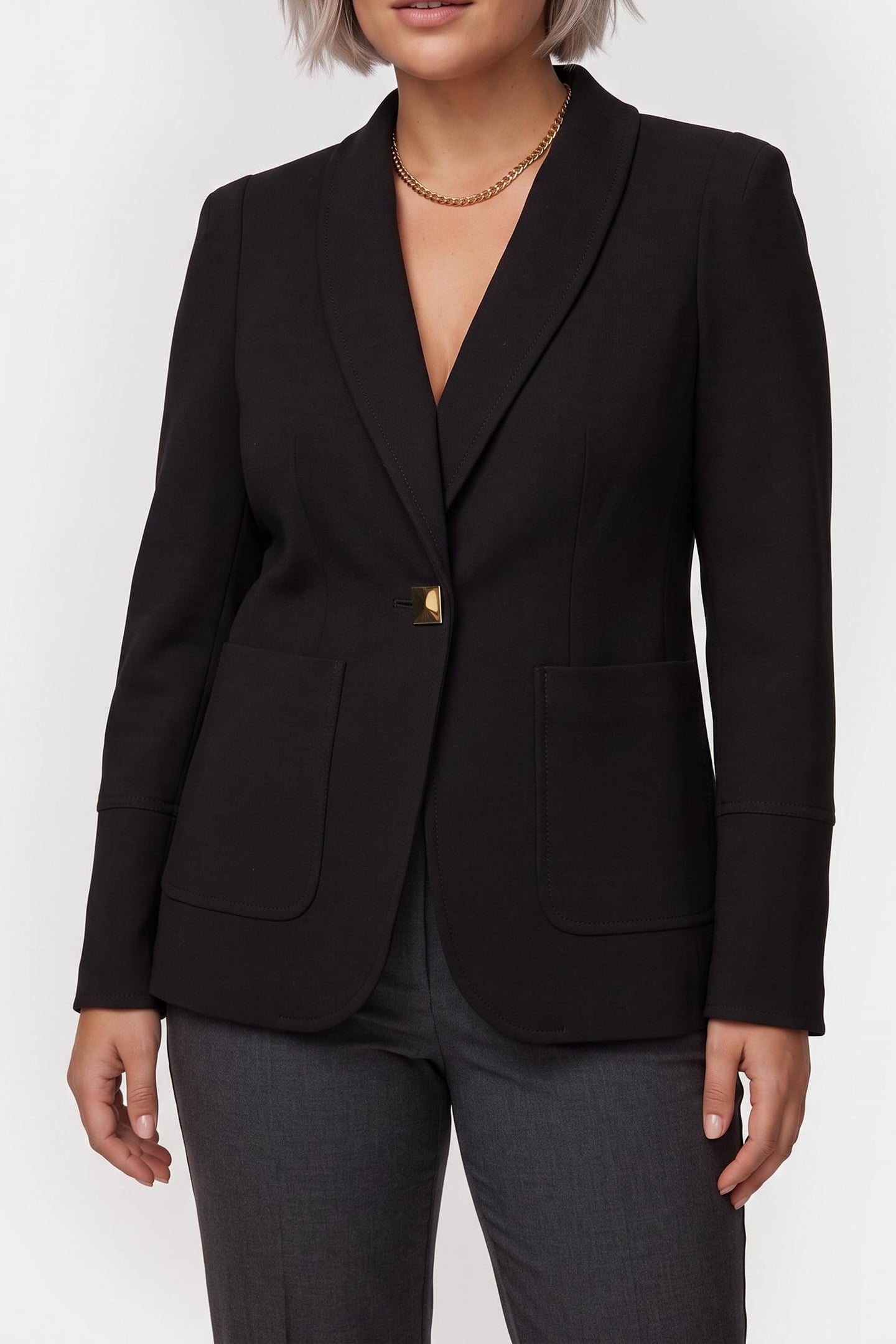 ZADIE BLAZER JET BLACK A996 1