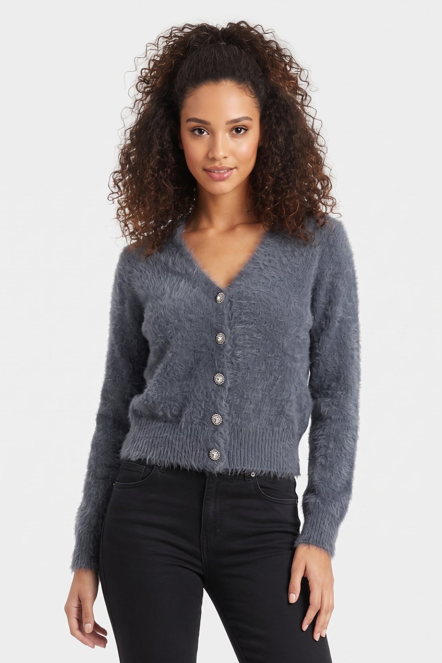 ROOS KNITWEAR KNITWEAR GREY 1