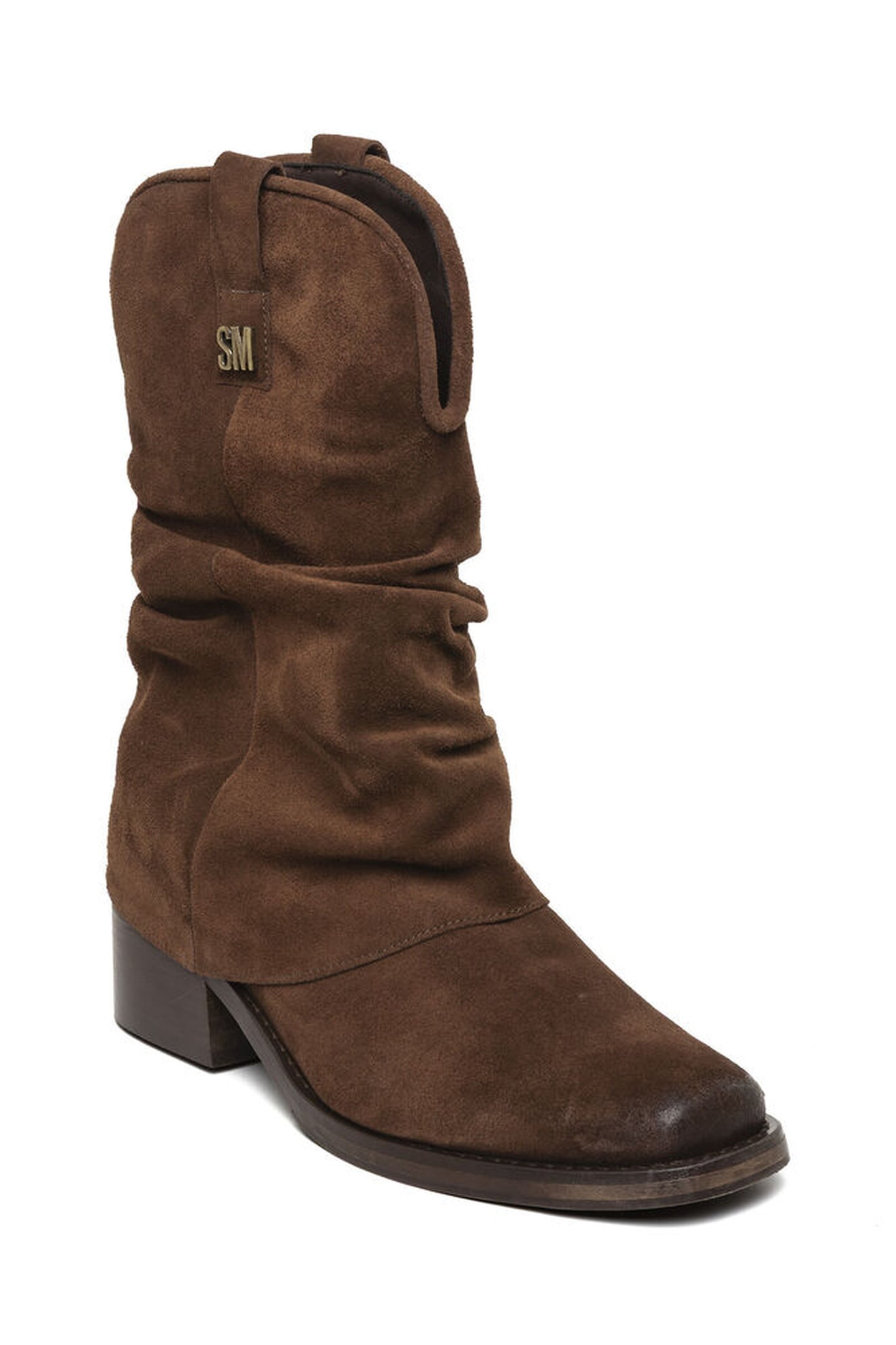 QIANA BOOTIES DARK BROWN SUEDE 3