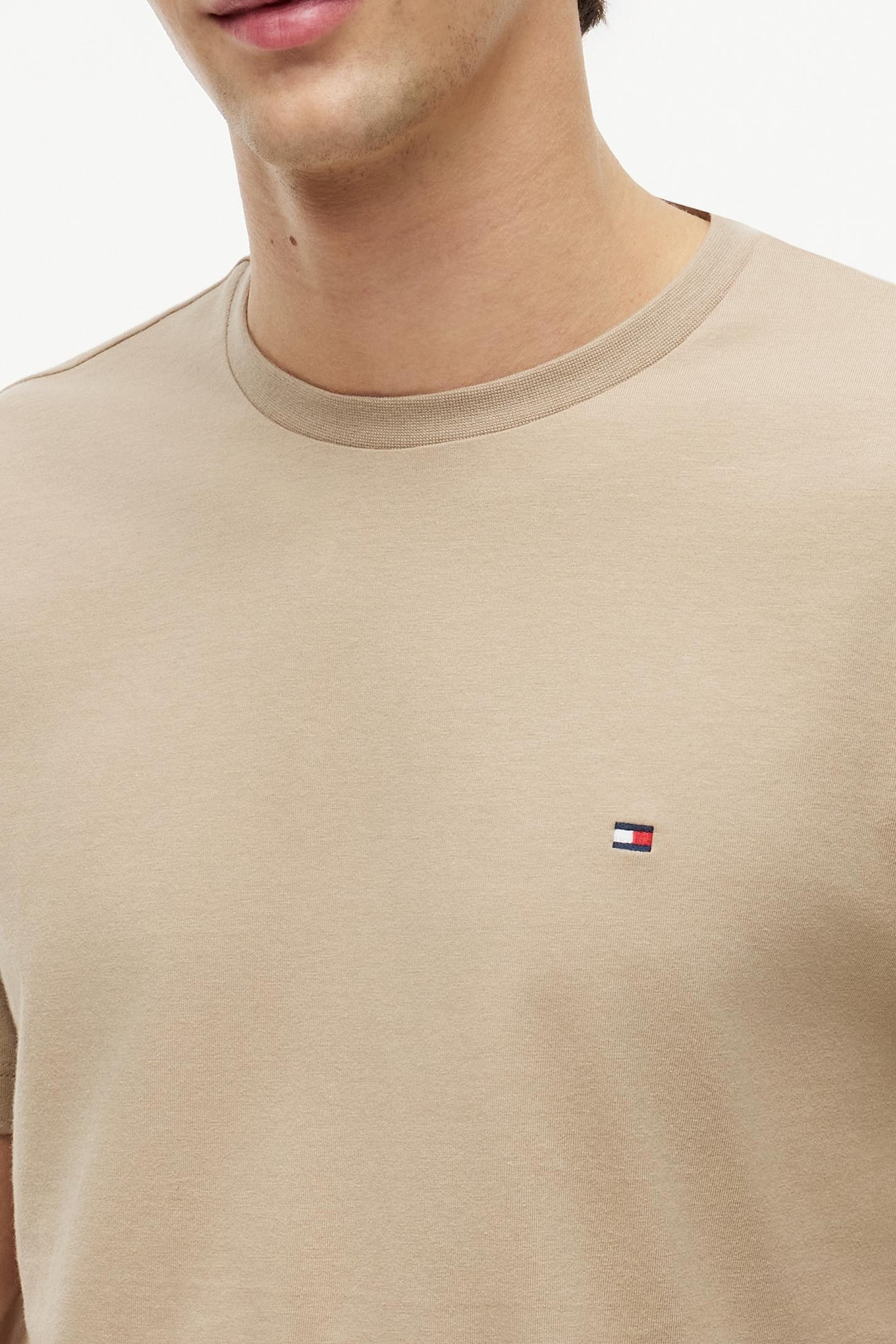 FLAG EMBROIDERY T-SHIRT BATIQUE KHAKI 5
