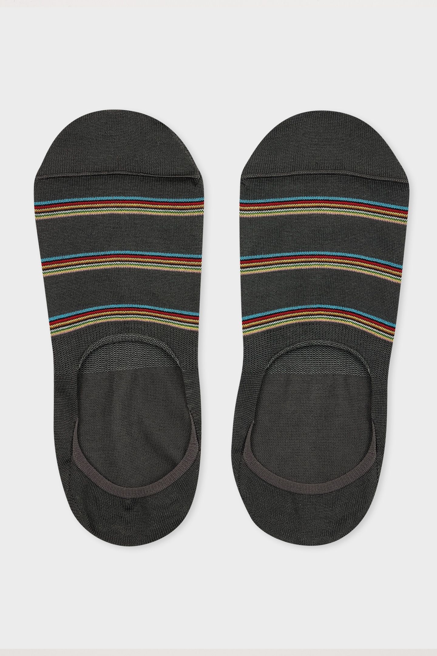 MEN SOCK SIG BLK NS 3 PACK MIXED PLATE 1 8