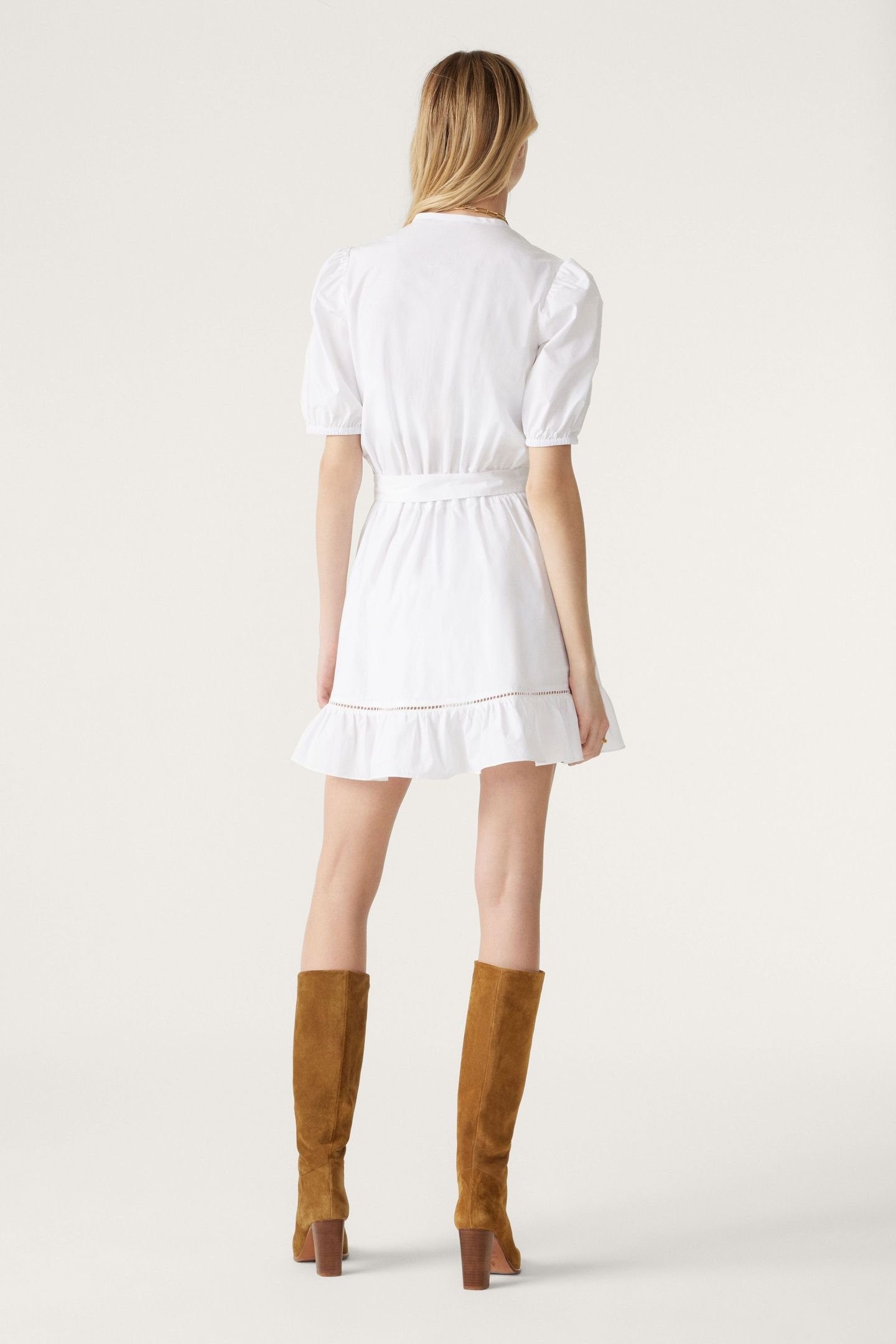 MINI DRESS BLANC 5