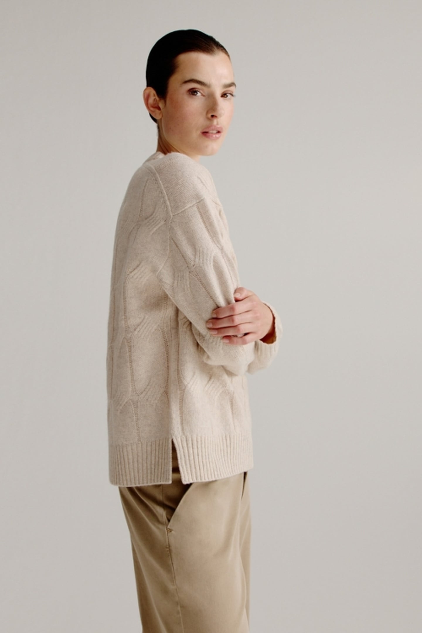 LASSE SWEATER SAND 7
