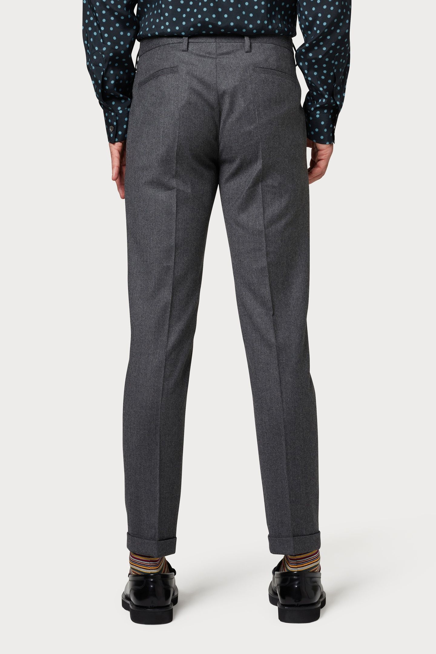 MENS TROUSER GREY MELANGE 2