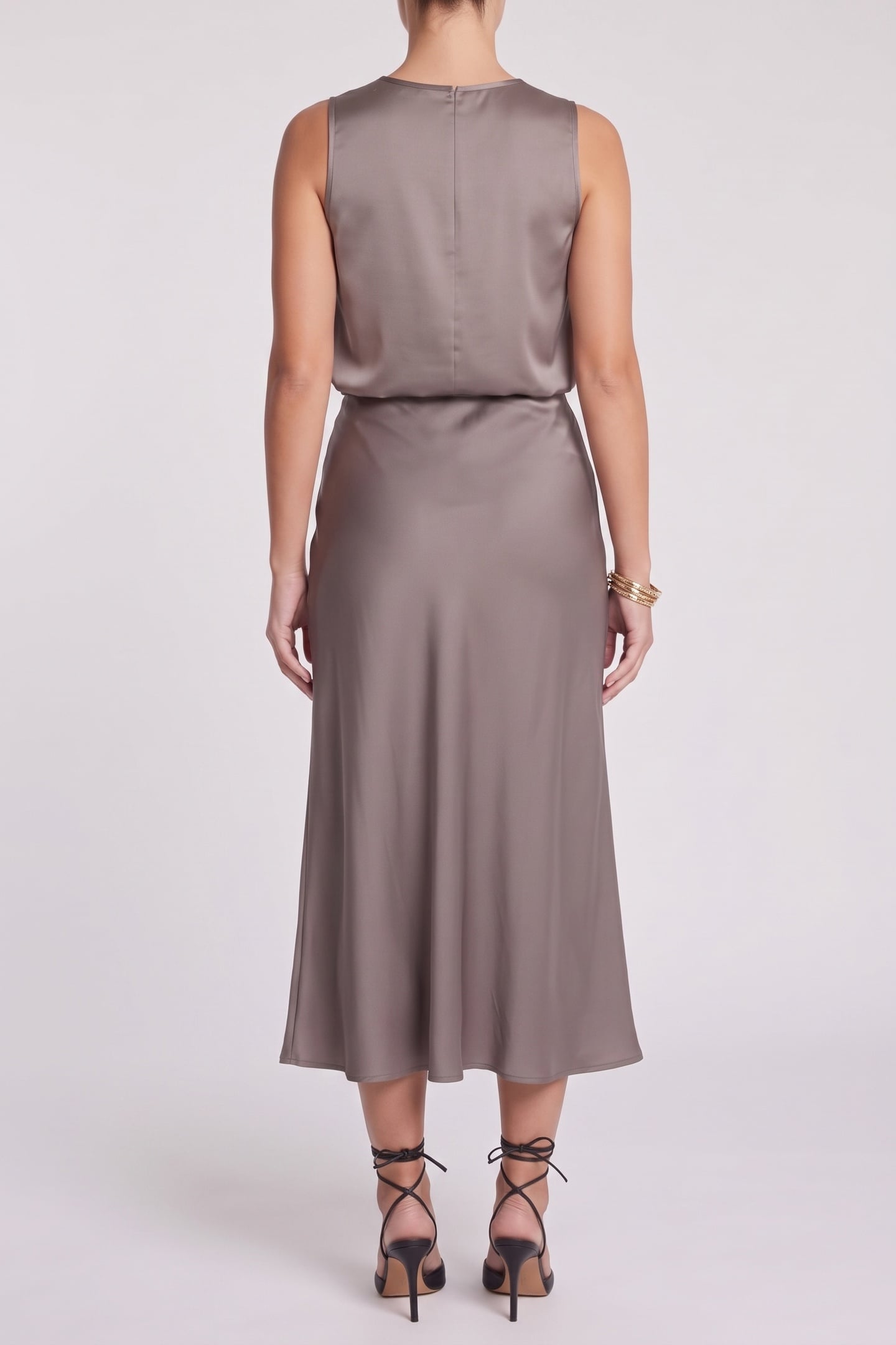SIBILLA LONG SATIN S WASHED TAUPE 2