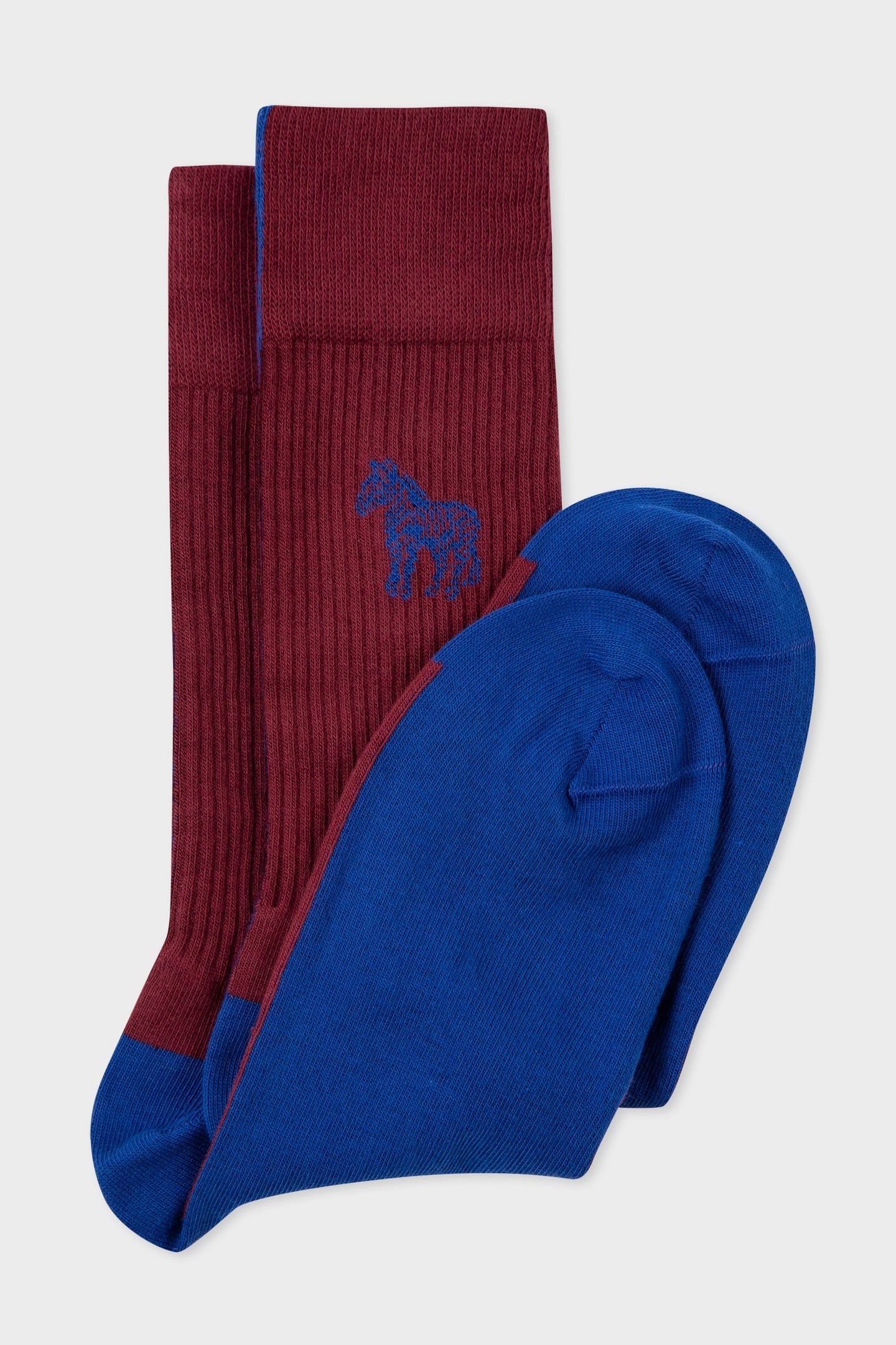 MEN SOCK TREVOR COBALT BLUE 1