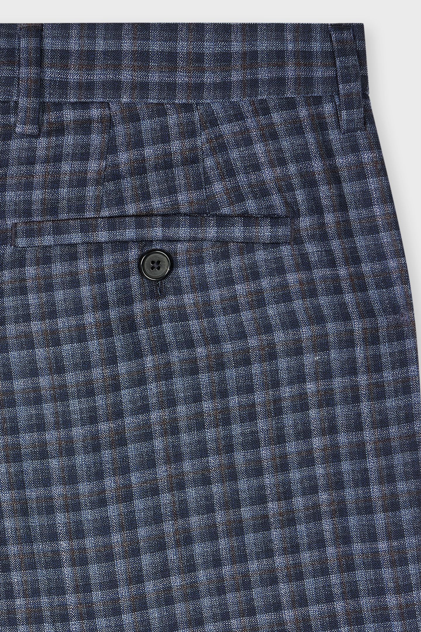 MENS TAILORED FIT 2 BUTTON SUIT NAVY 4