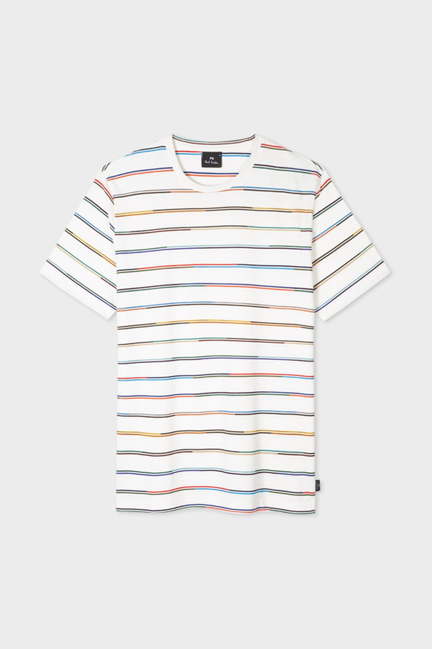 MENS T-SHIRT CHAMP STRIPE OFF WHITE 4