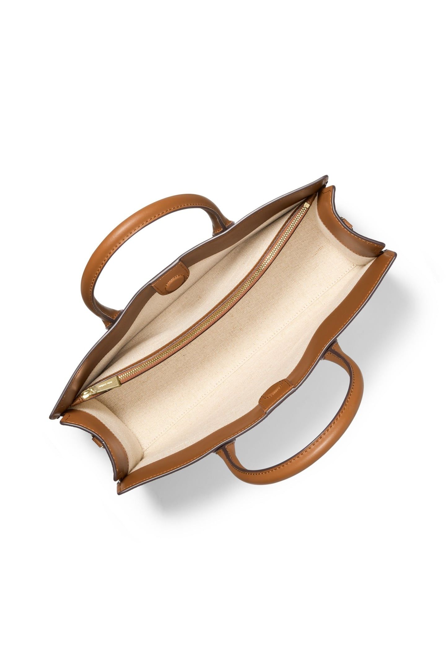 MEDIUM SATCHEL VANILLA/ACORN 3