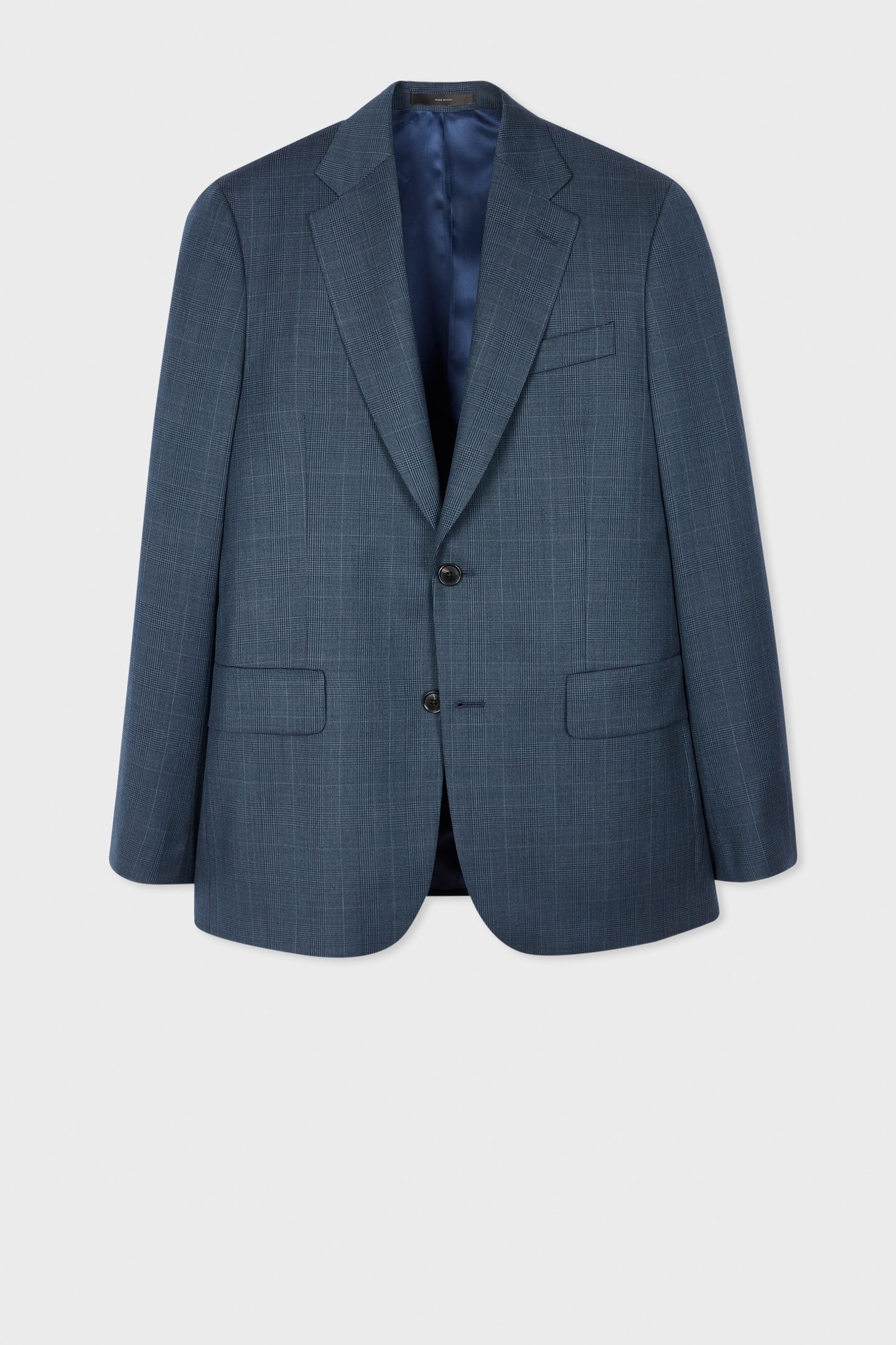 MENS TAILORED FIT 2 BUTTON JACKET PETROL GREEN 4