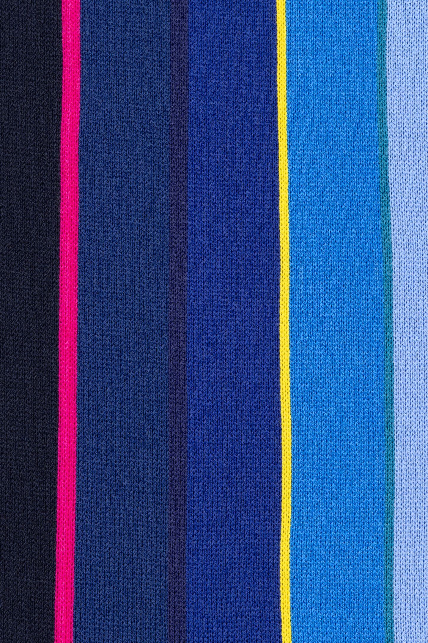 MEN SCARF PS STRP OMBRE NAVY 7
