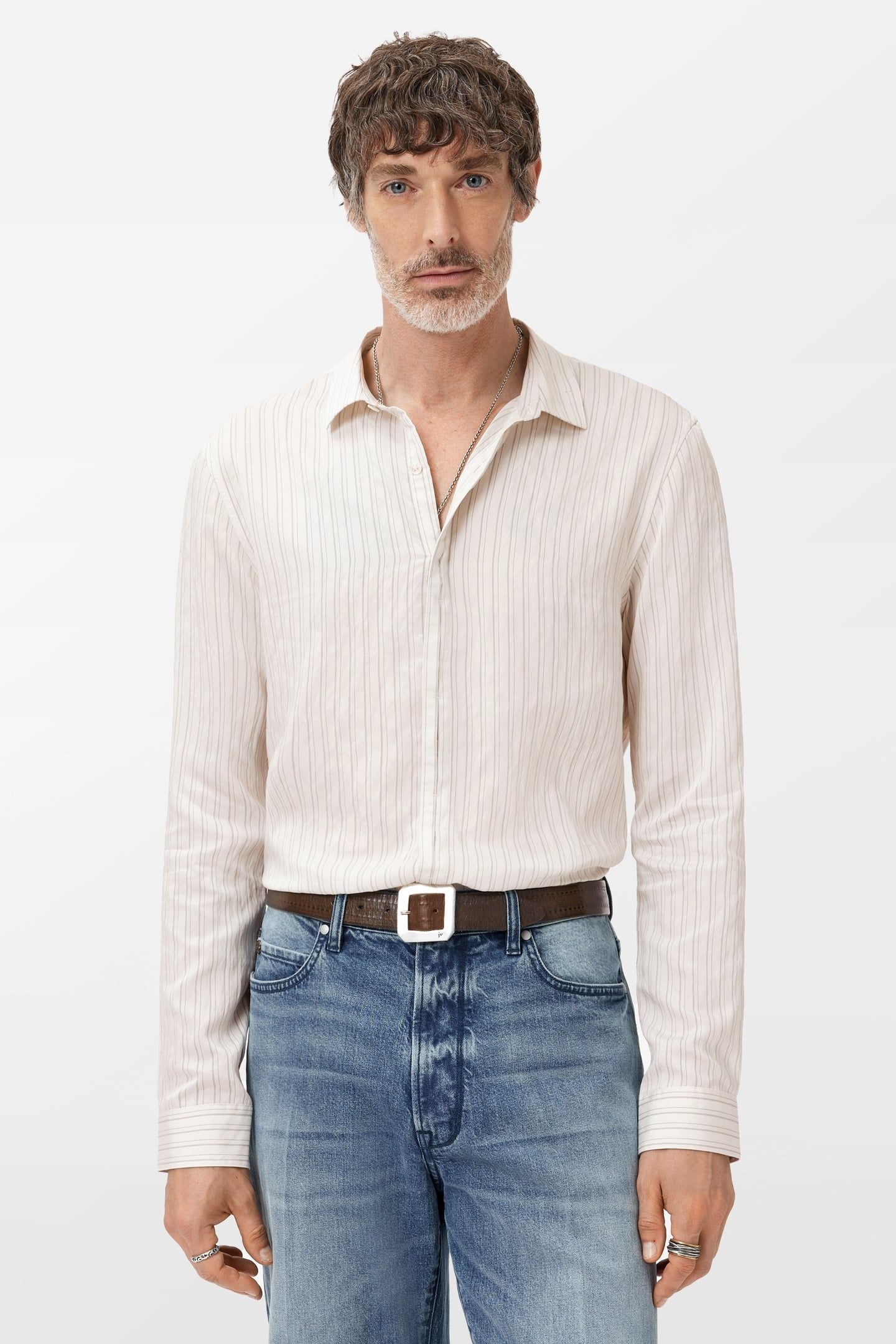 HICKORY SHIRT BLACK WHITE 1