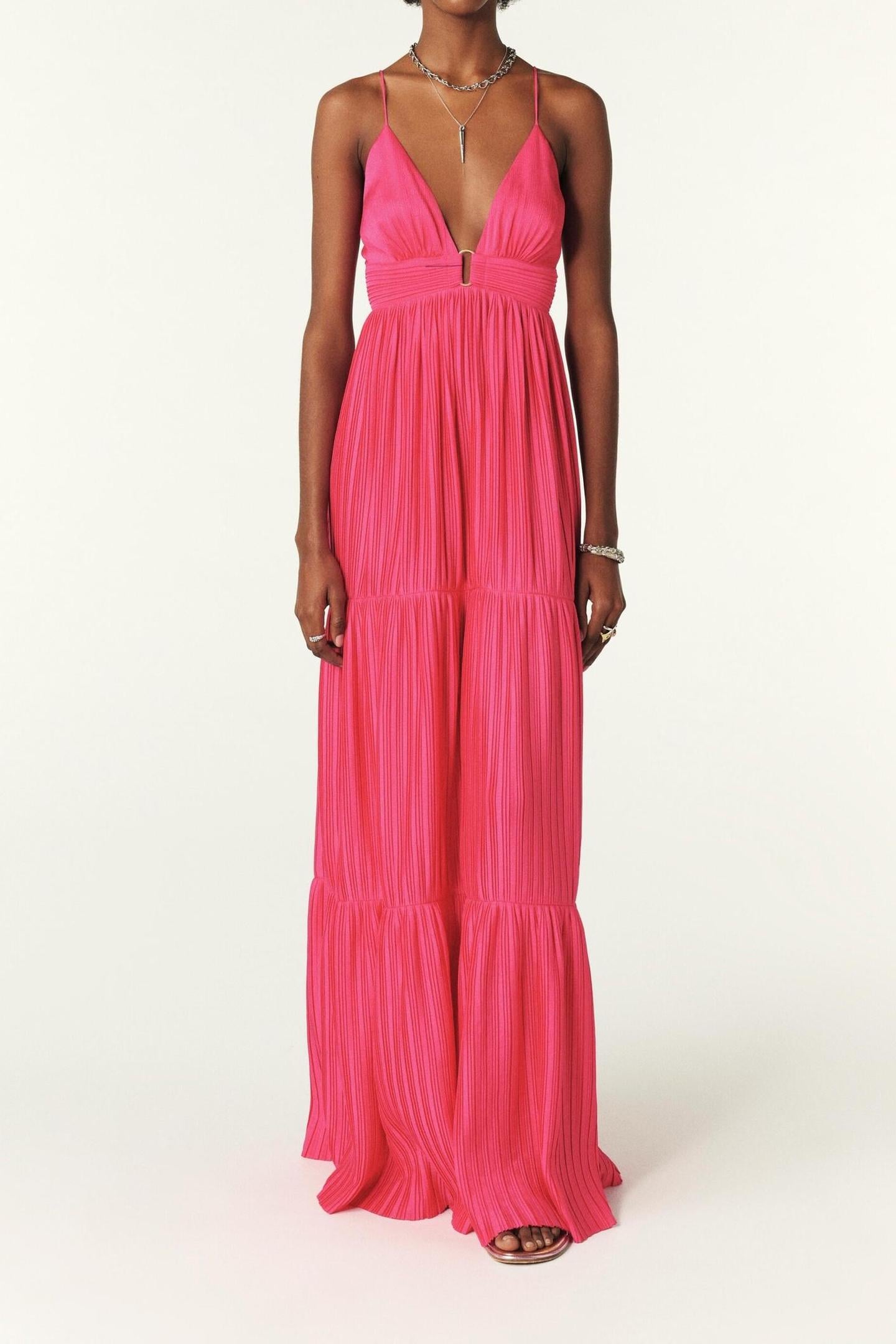 LONG DRESS FUCHSIA 1