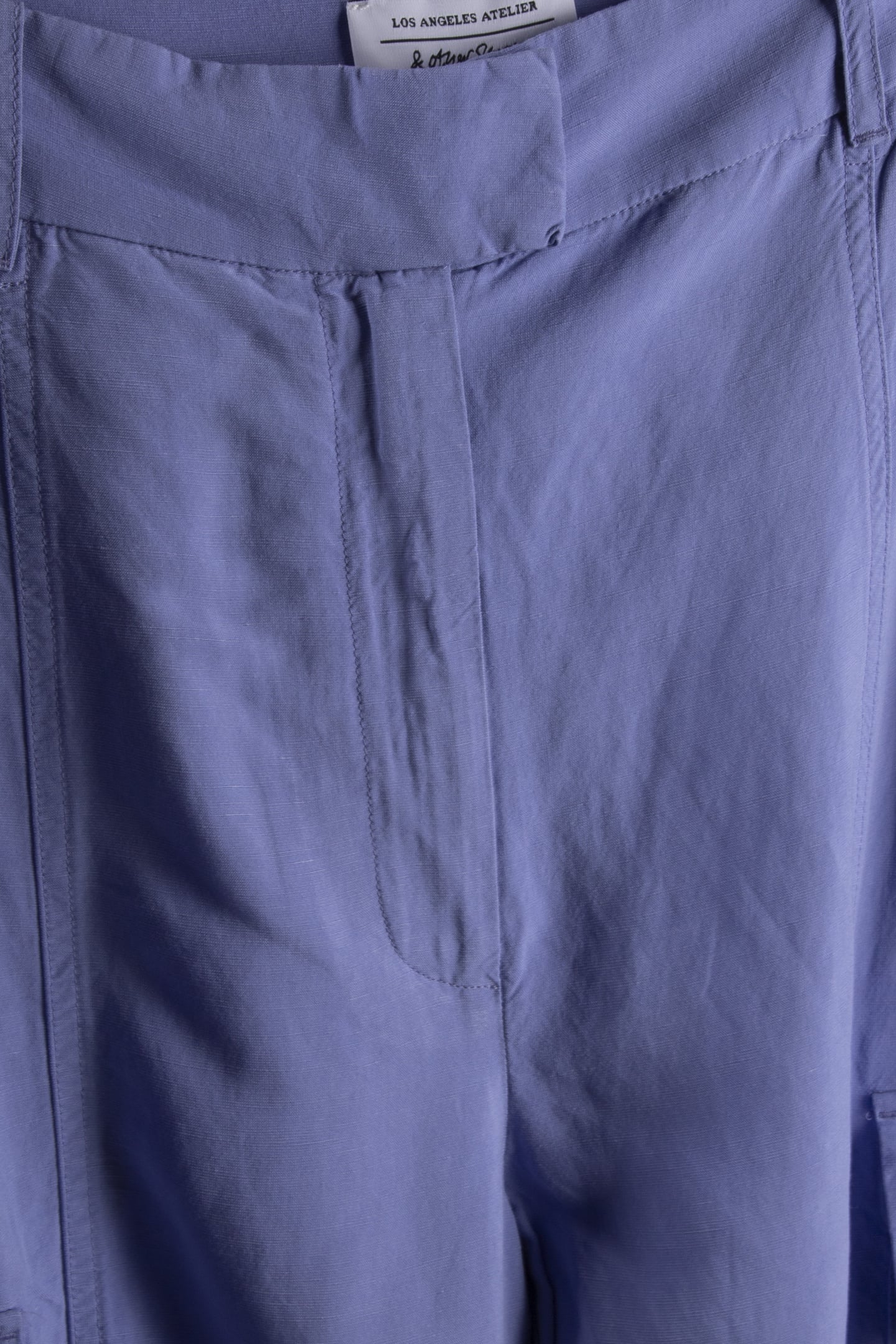 LA JUDE CARGO TROUSER BLUE 4