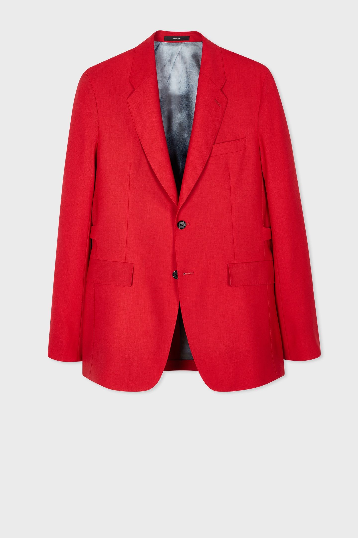 MENS 2 BUTTON JACKET RED 4