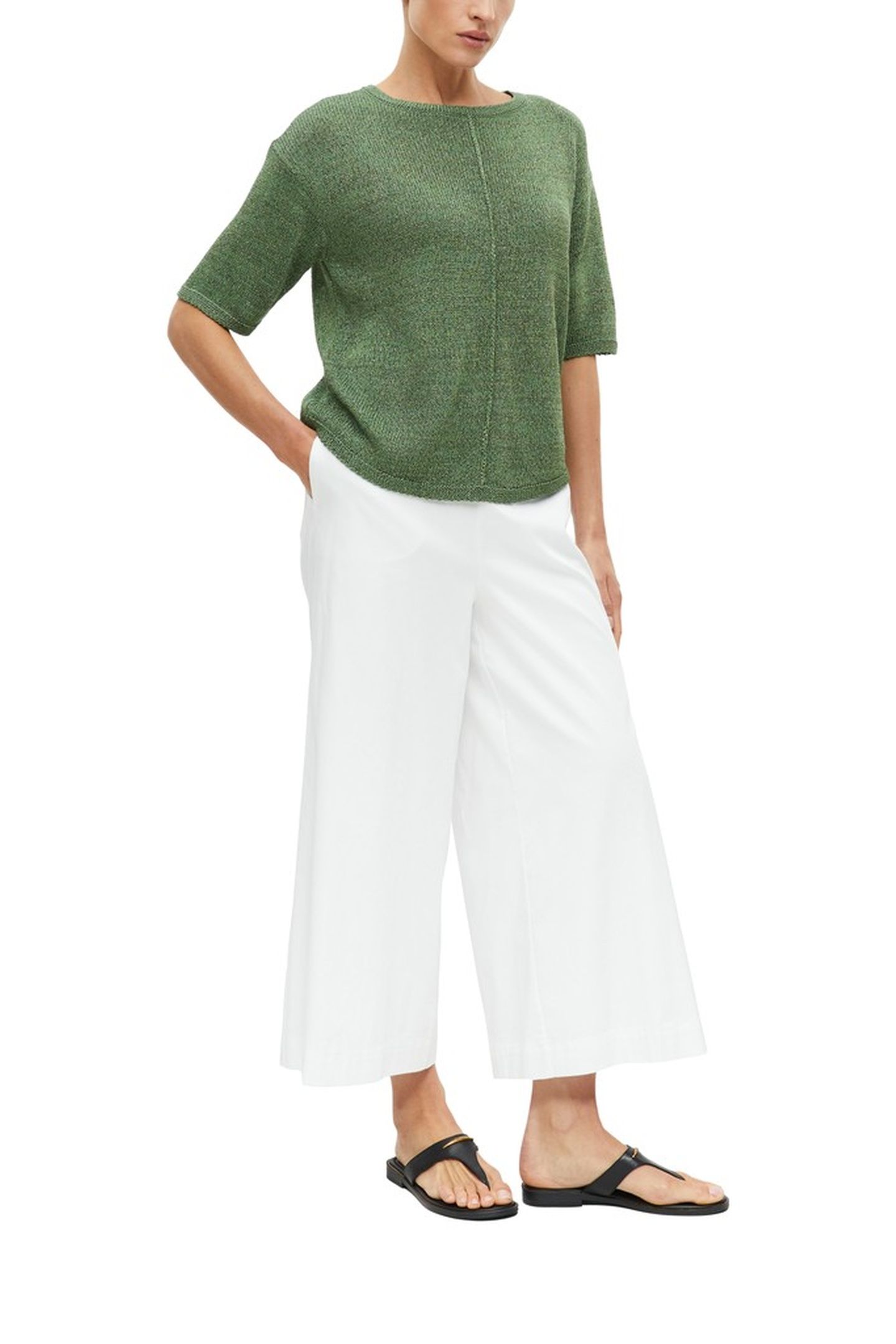 S.OLIVER PULLOVER GREEN 2