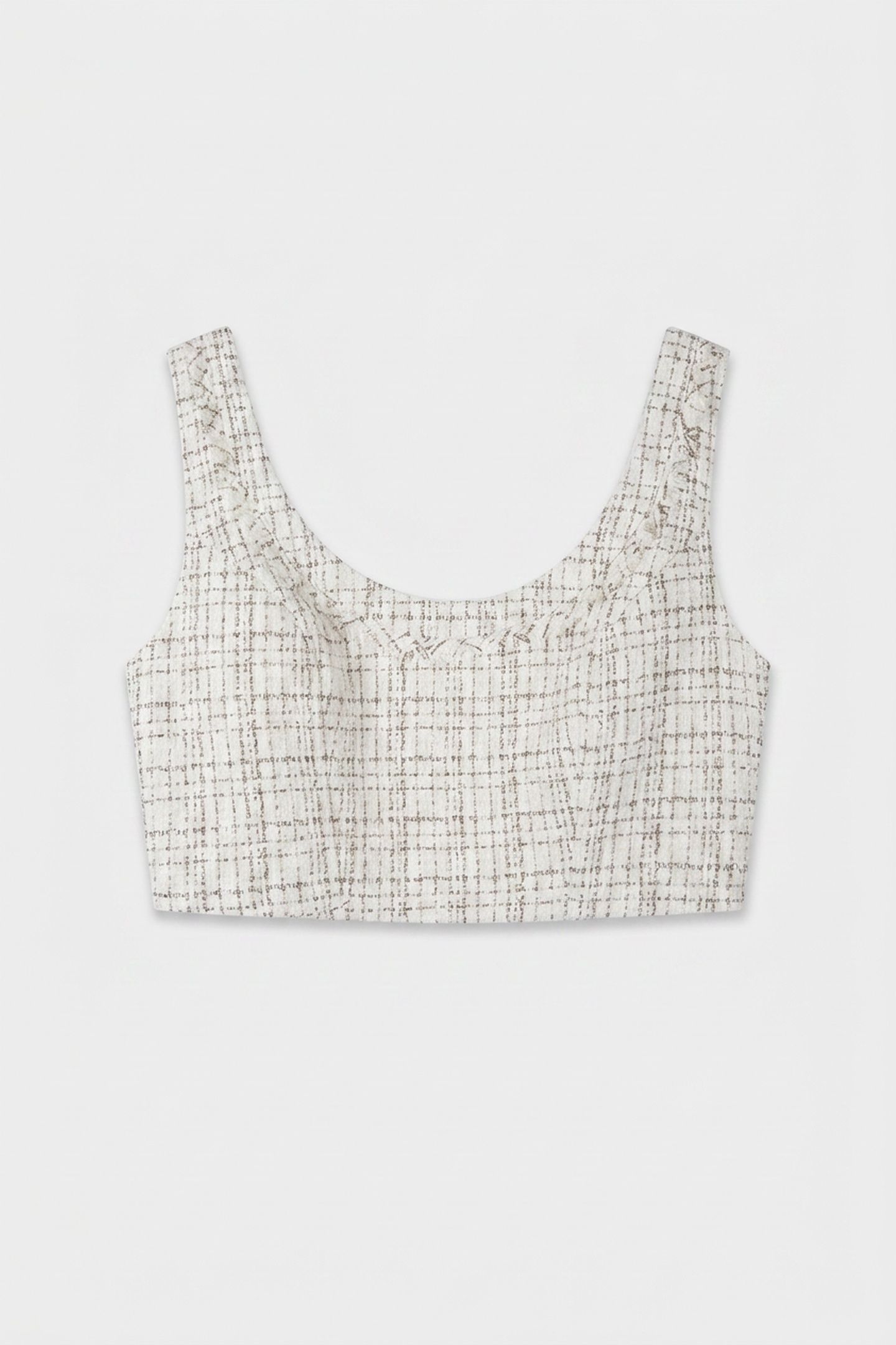 SL ANNAMARIA TWEED C WHITE AND BLACK TWEE 3