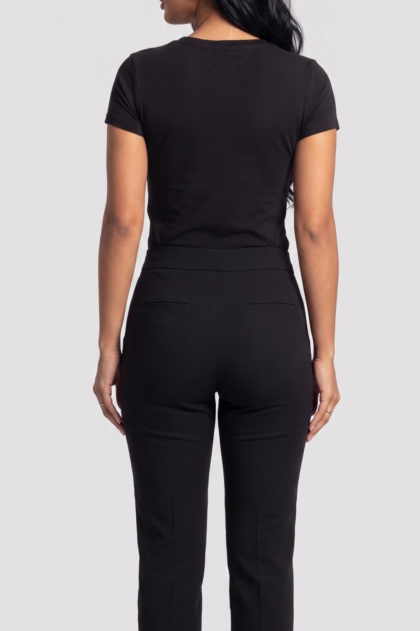 SS CN ROSES PRINT JET BLACK A996 2