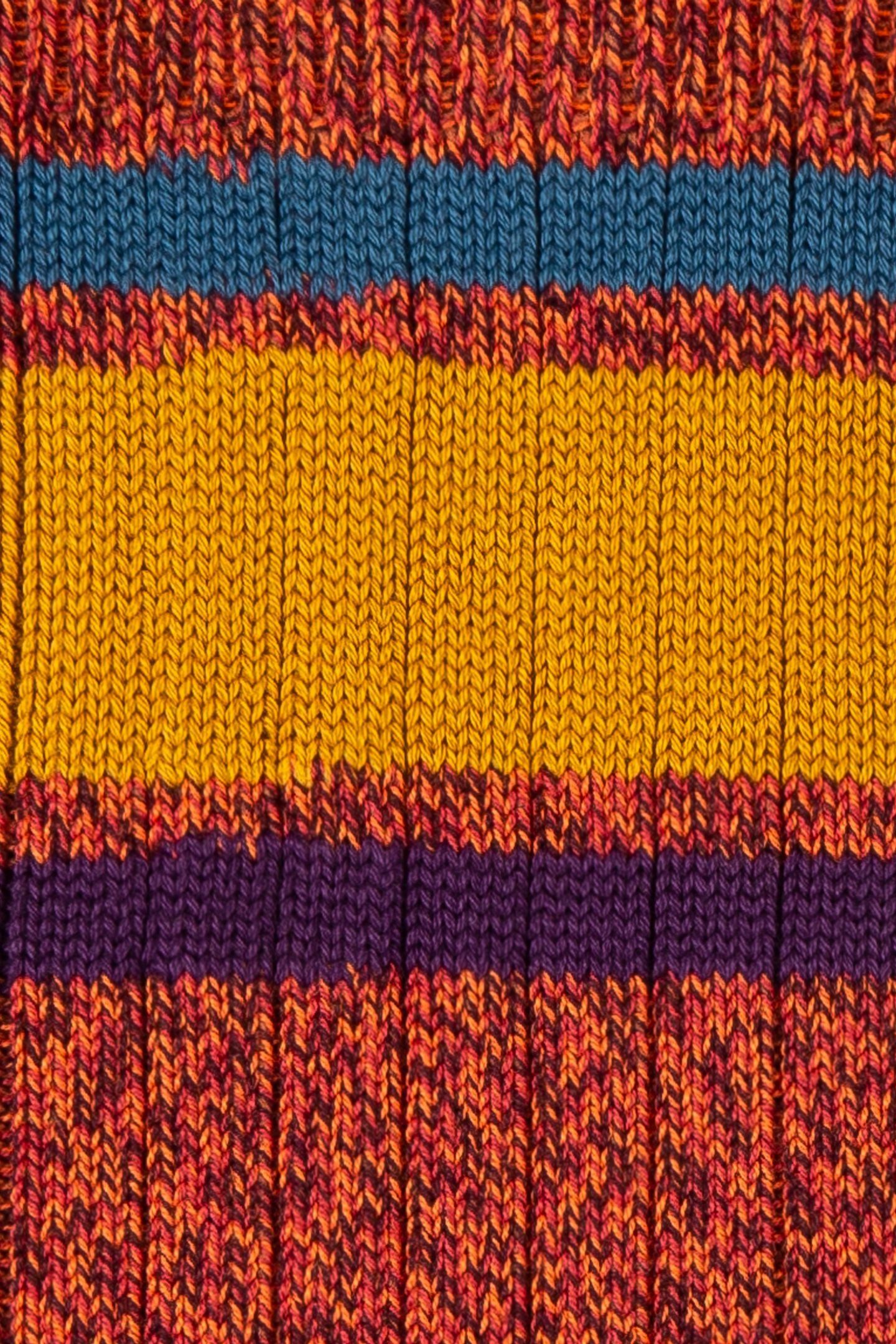 MEN SOCK TWISTY TOP BURGUNDY/ BORDE 3