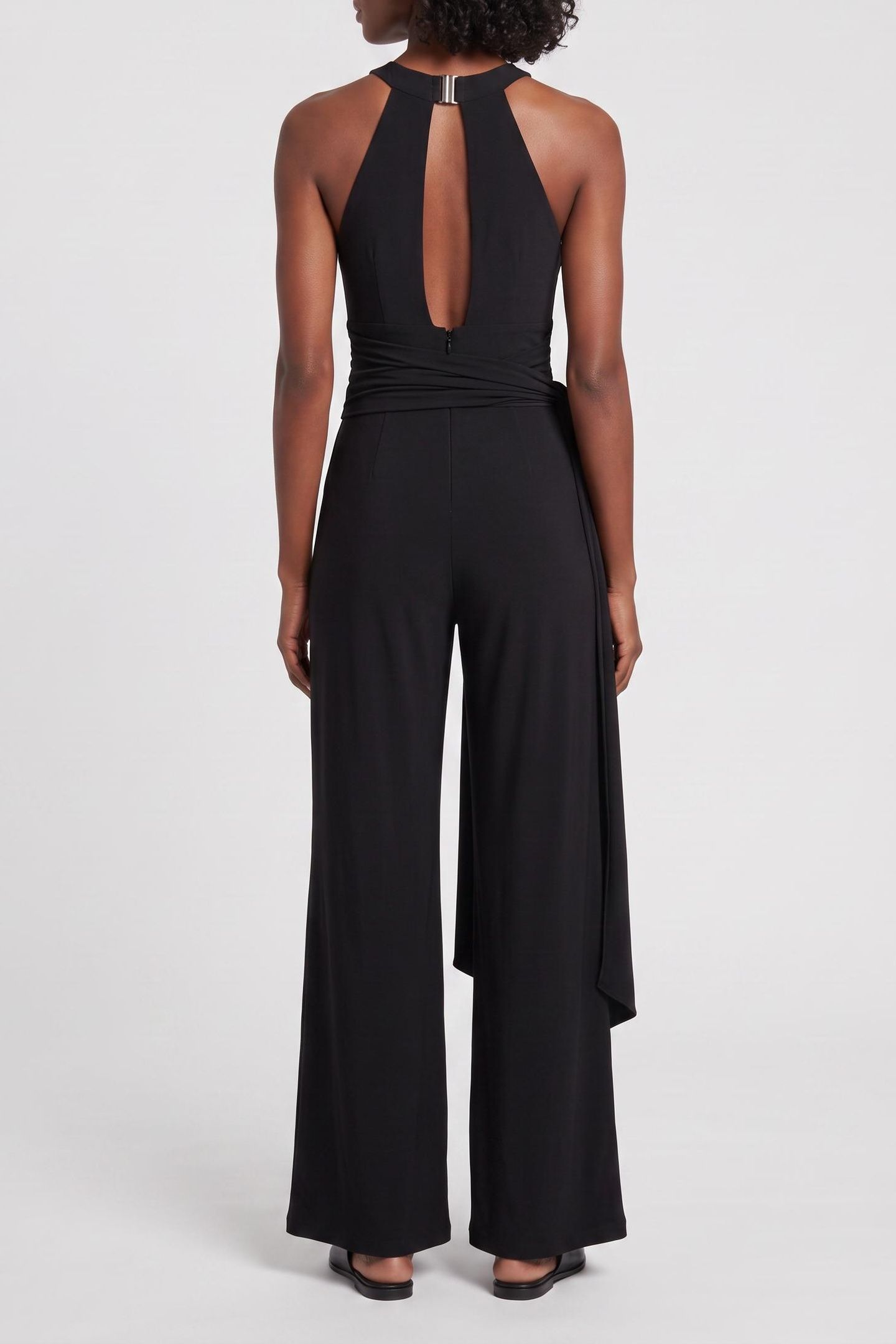 KIKI JUMPSUIT SOLID JET BLACK A996 2