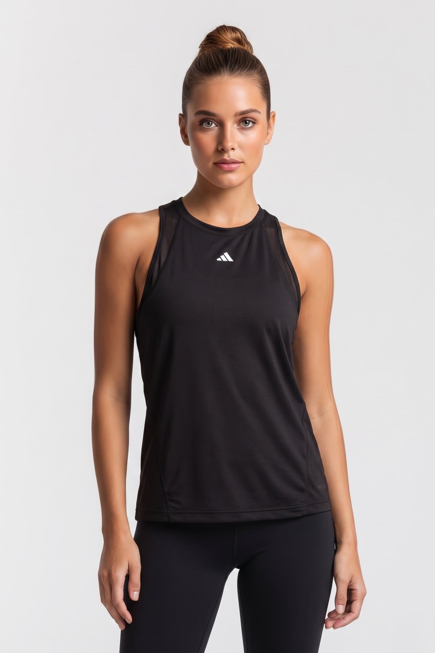 PERFORMANCE ADIDAS DESIGNED FOR TRAINING TANK BLACK 1