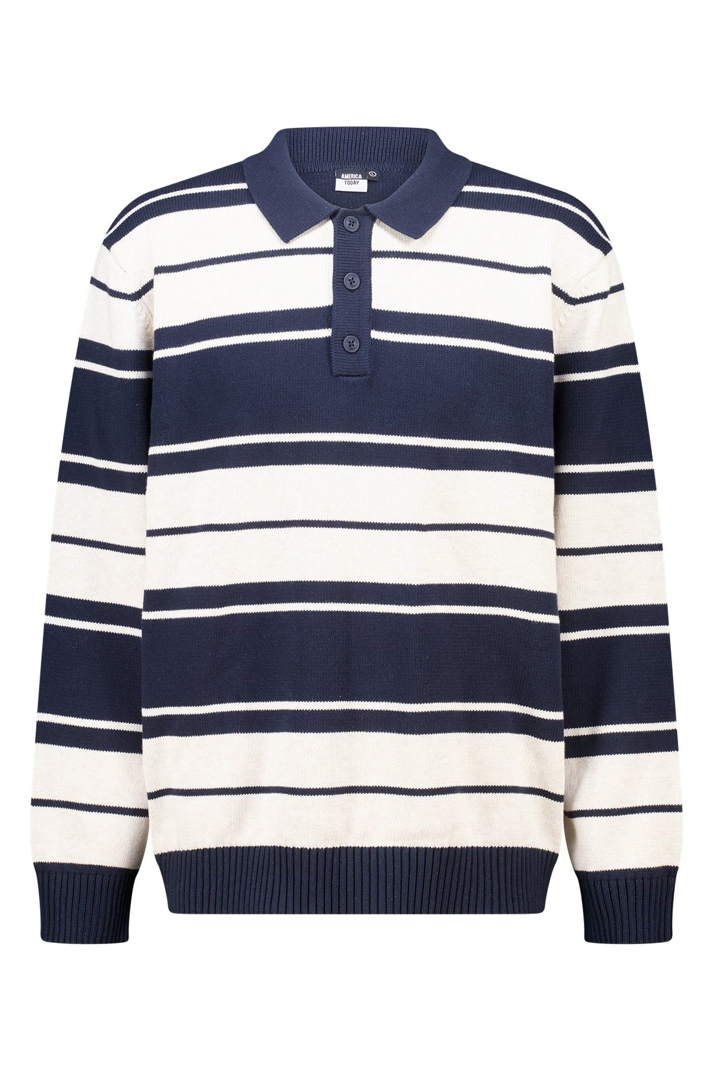 KELVIN POLO NAVY/WHITE 3