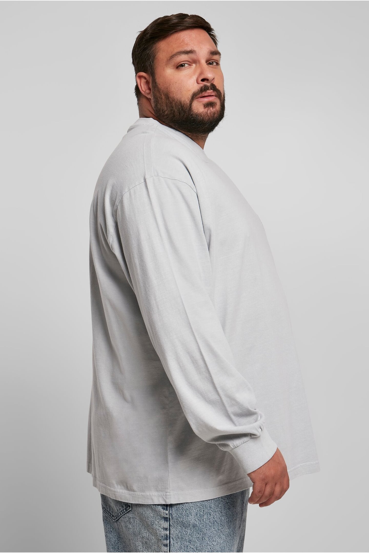 PIGMENT DYED POCKET LONGSLEEVE LIGHTASPHALT 7