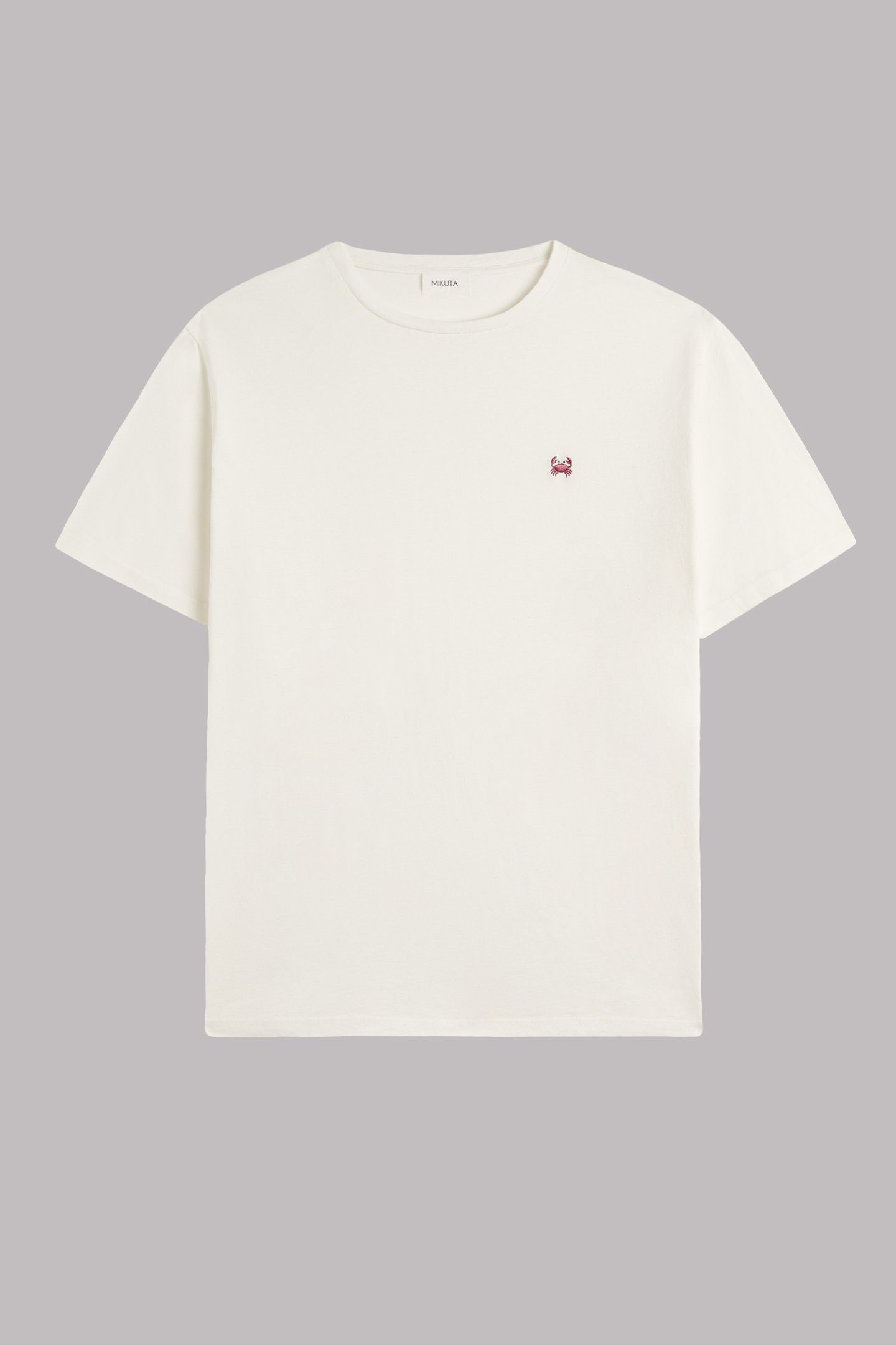 THE WHITE CRAB RELAXED T-SHIRT MIKUTA WHITE 3