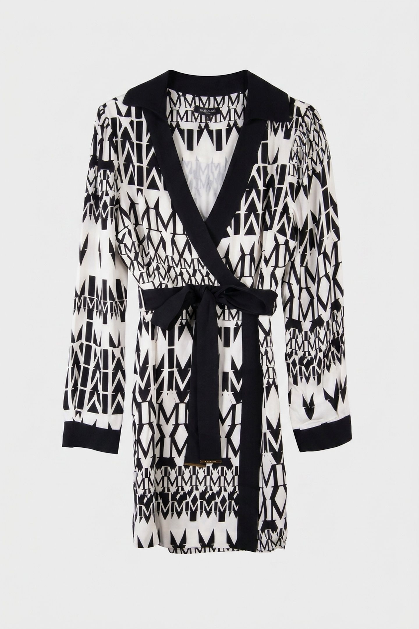 BRITNEY WRAP LS SHOR GEOMETRIC MONOGRAM B 3