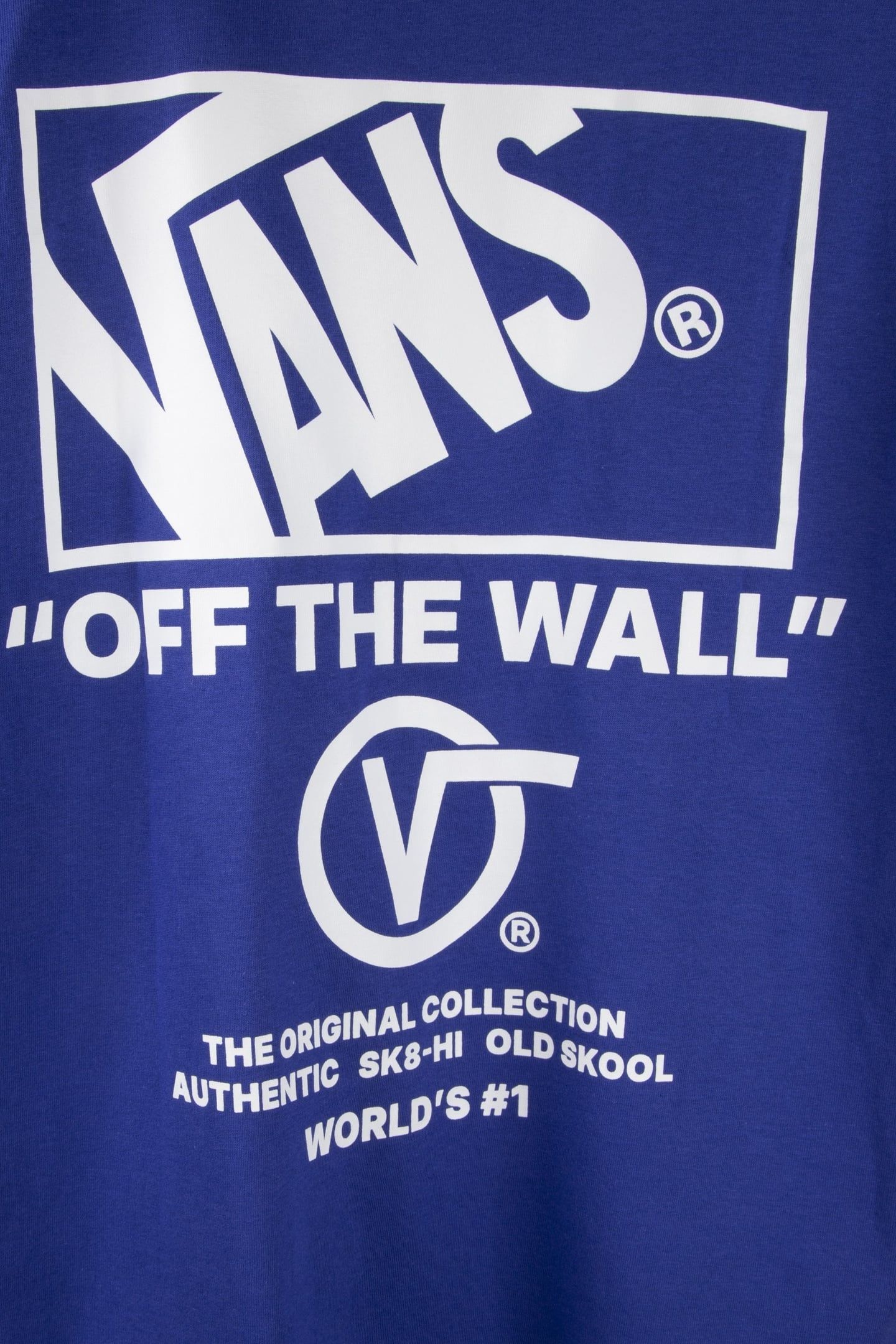 STACKED HI SS TEE BLUE 5