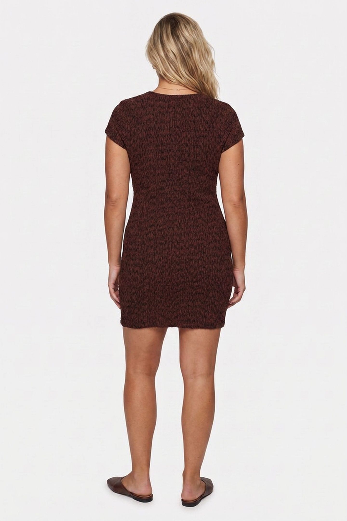 SS NALENY DRESS ESPRESSO BROWN MULTI 2