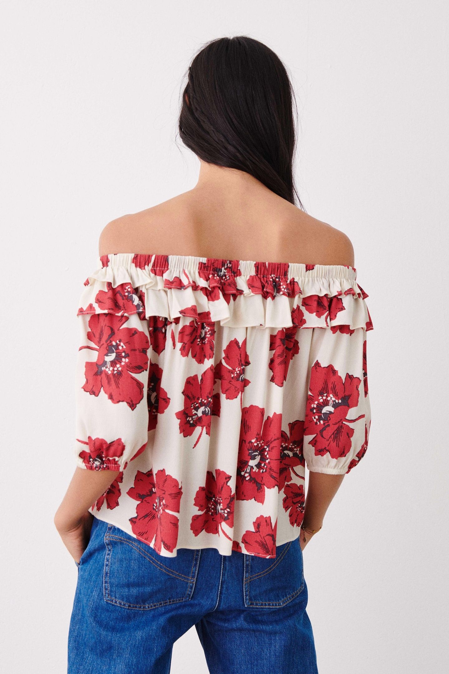 SHORT SLEEVES TOP ROUGE 2