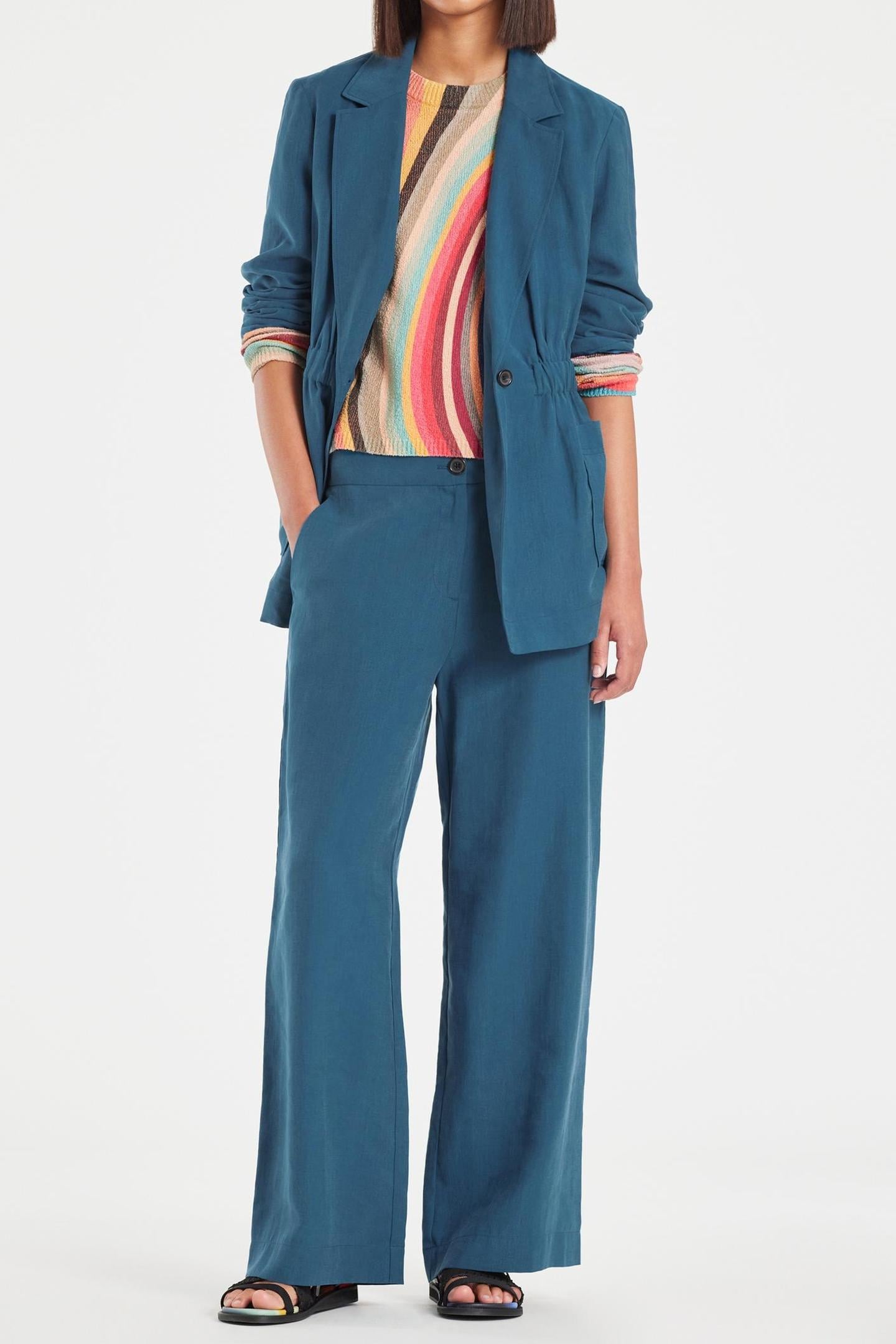 WOMENS TROUSERS INDIGO 3