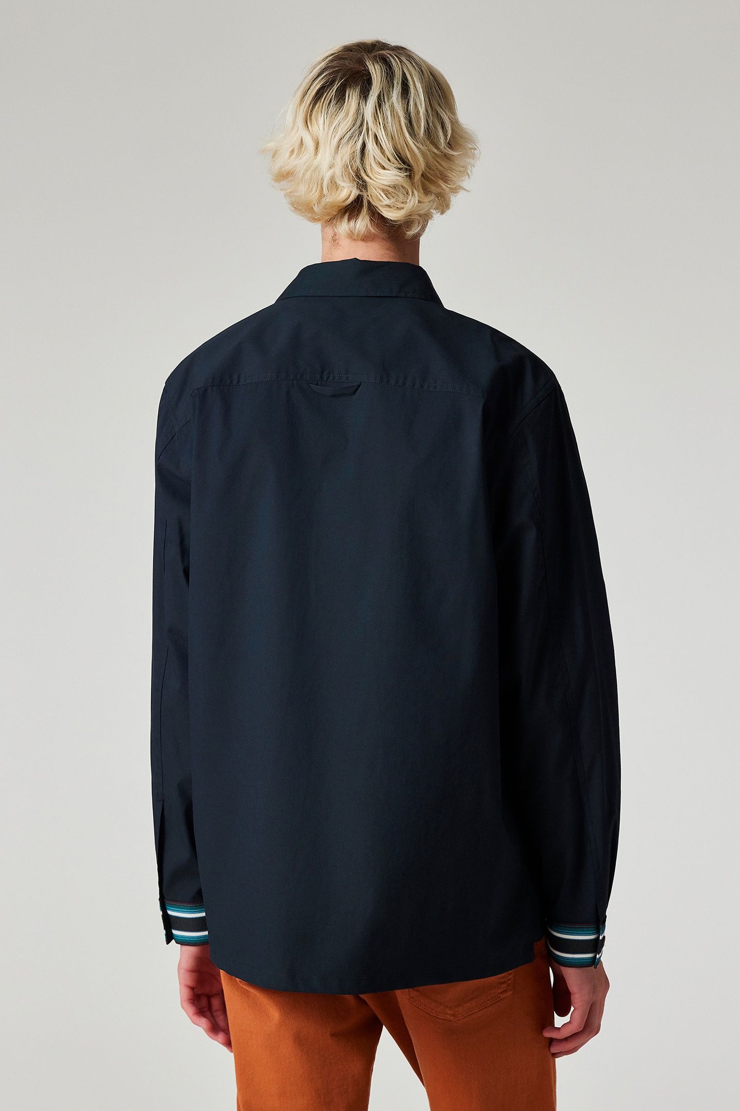 MENS SHIRT JACKET VERY DARK NAVY 2