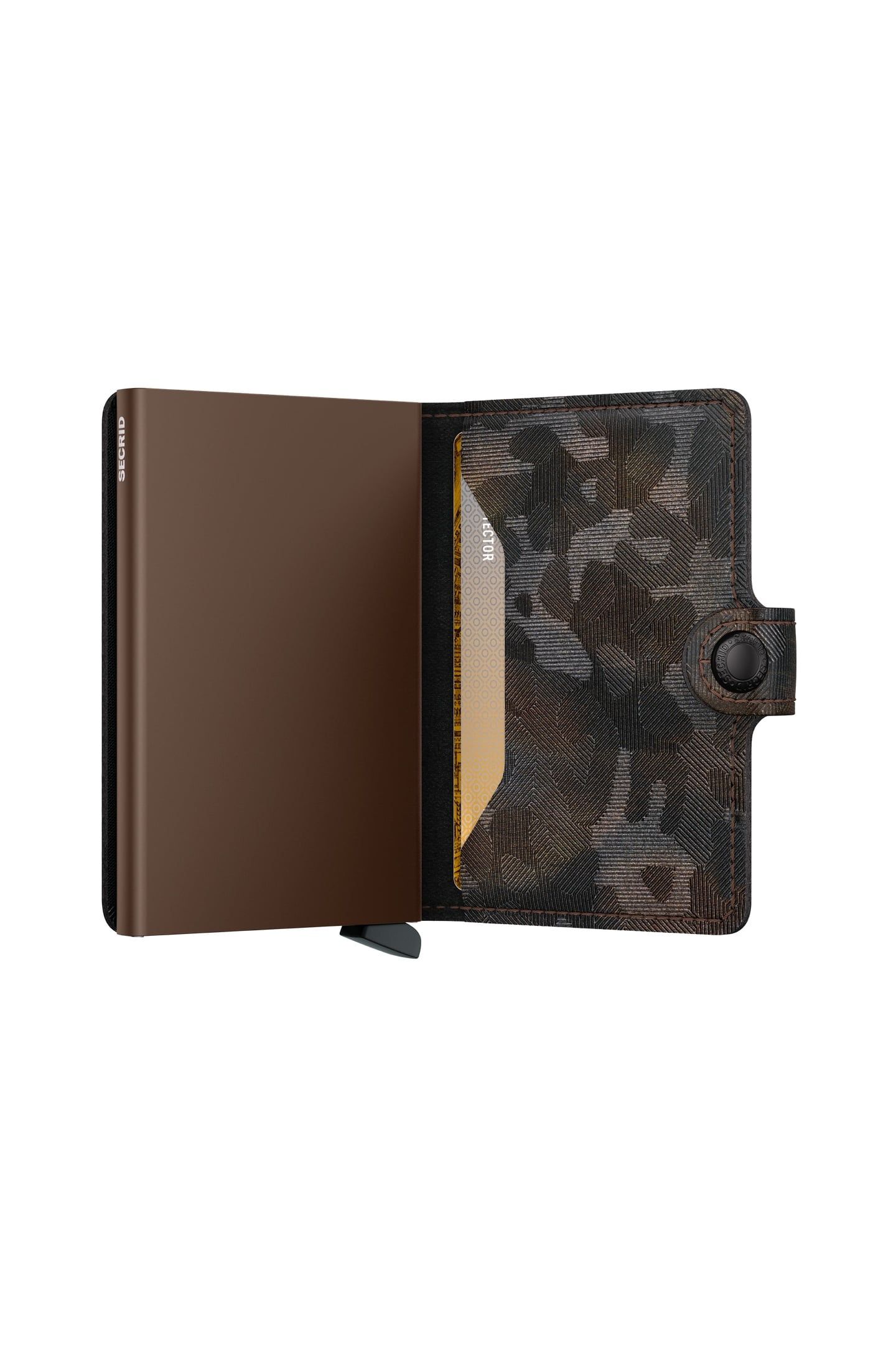 UNISEX MINIWALLET JUNGLE BROWN 3