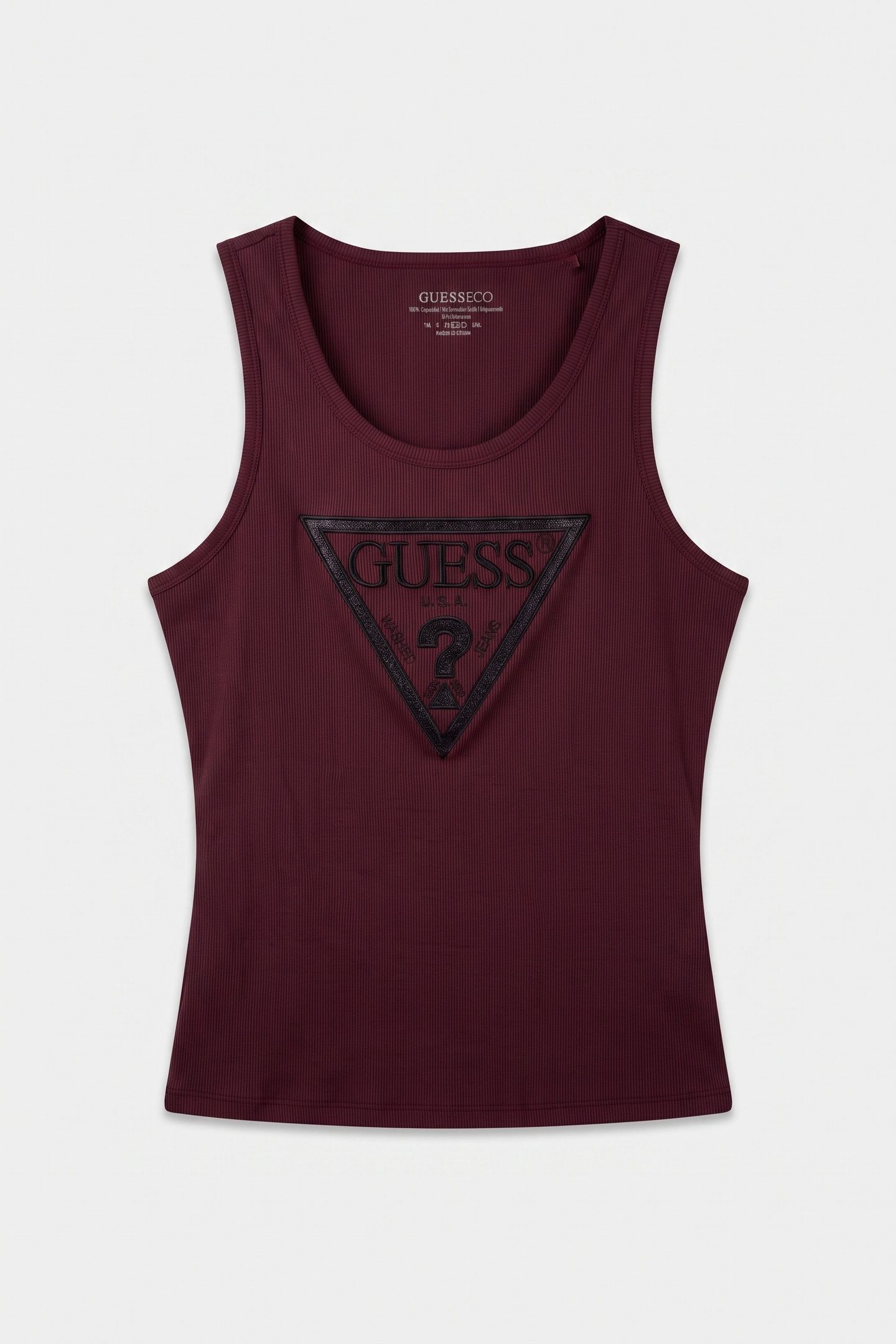 VIVIANA LOGO TANK TO RED NOIR 3