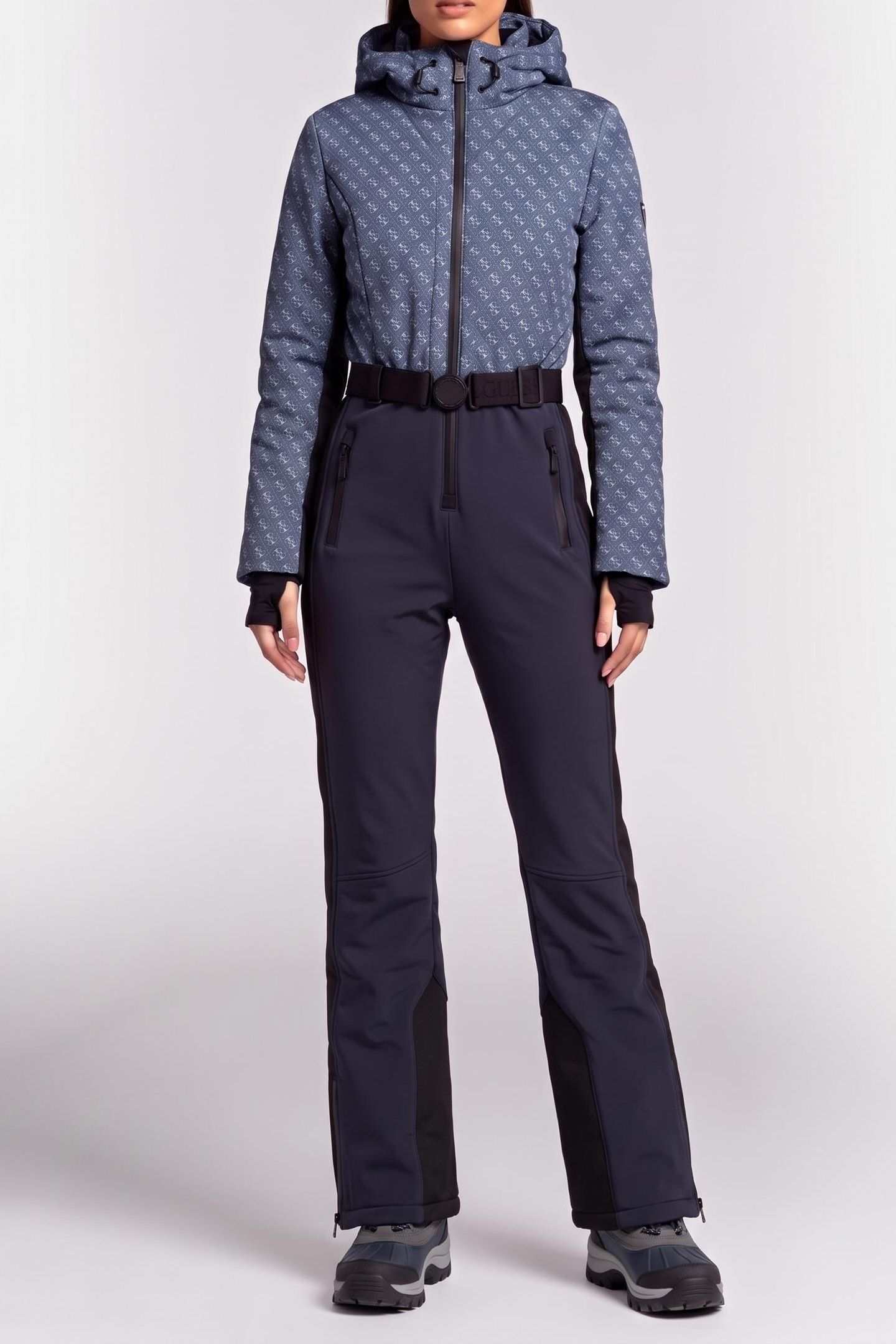 EVELYN TECH SKI LOGO 4G LOGO BLU INDIGO C 1