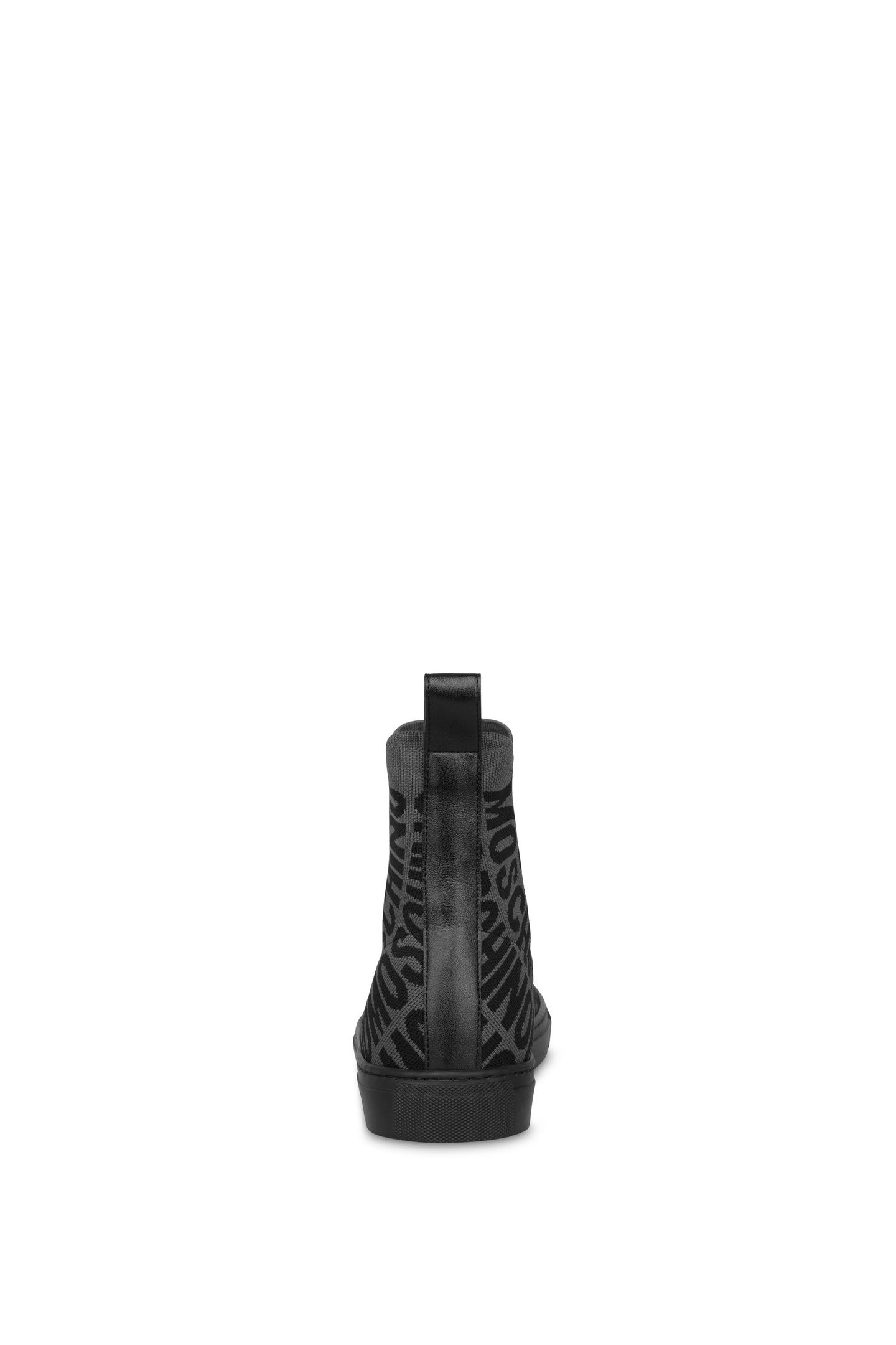 SOCK SNEAKERS ALLOVER LOGO BLACK 3