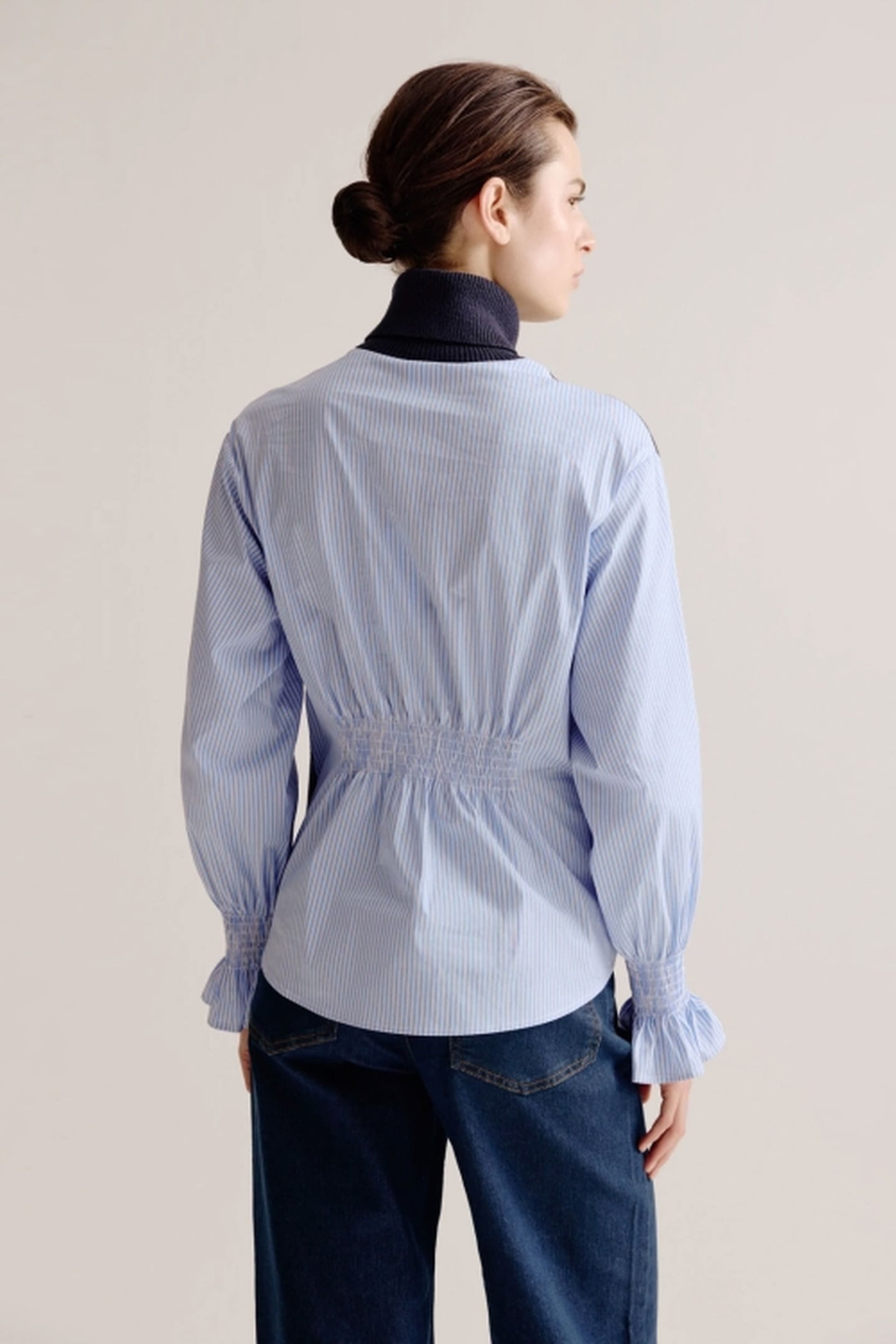LEO SWEATER LIGHT BLUE STRIPE 3