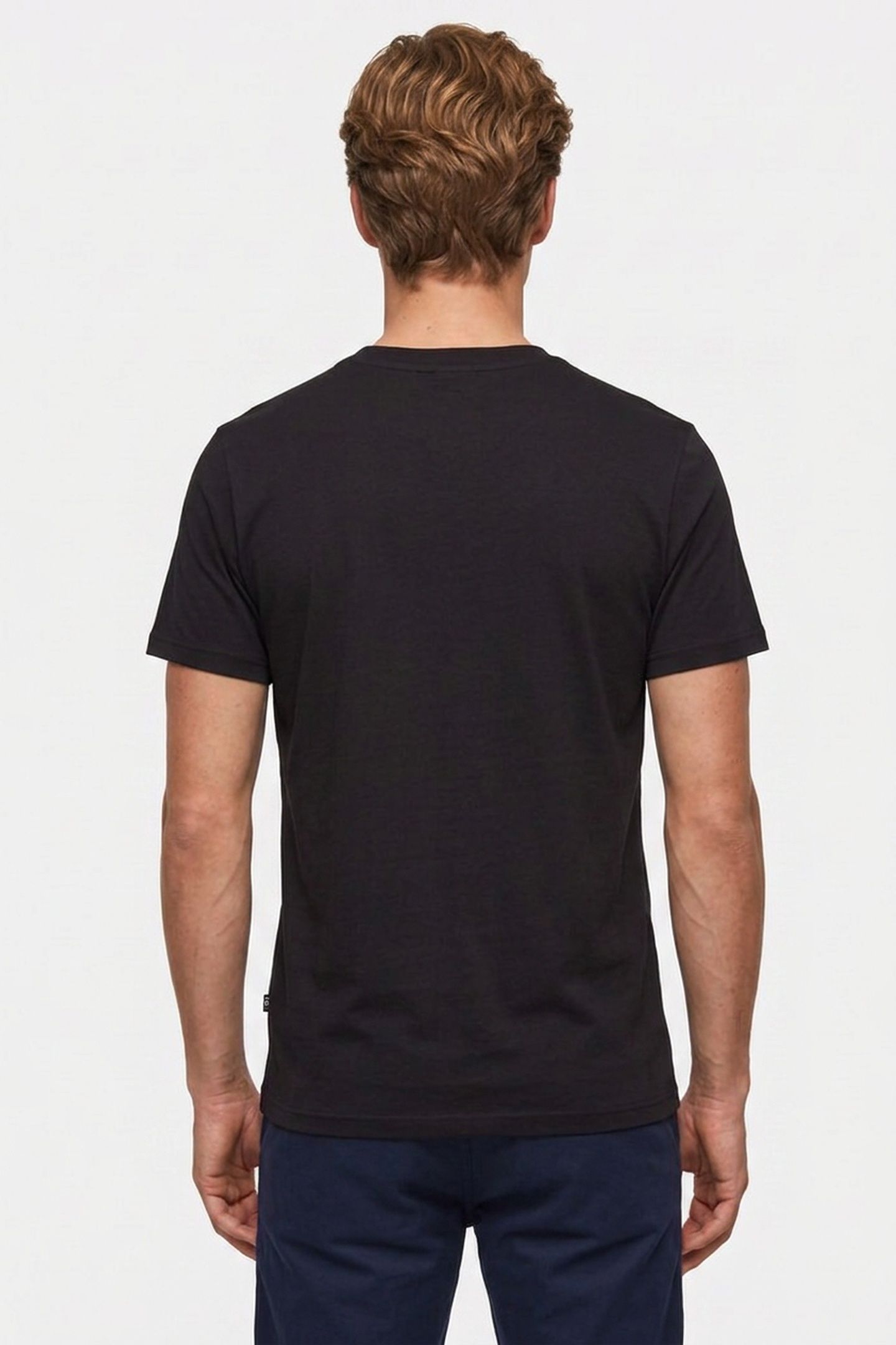 LOGO SLIM T-SHIRT BLACK 2