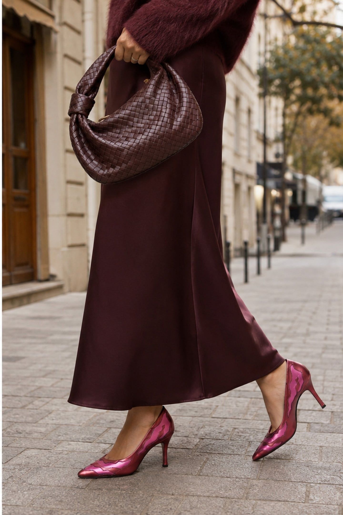 MYKONOS FLAMES PINK / OXBLOOD 2