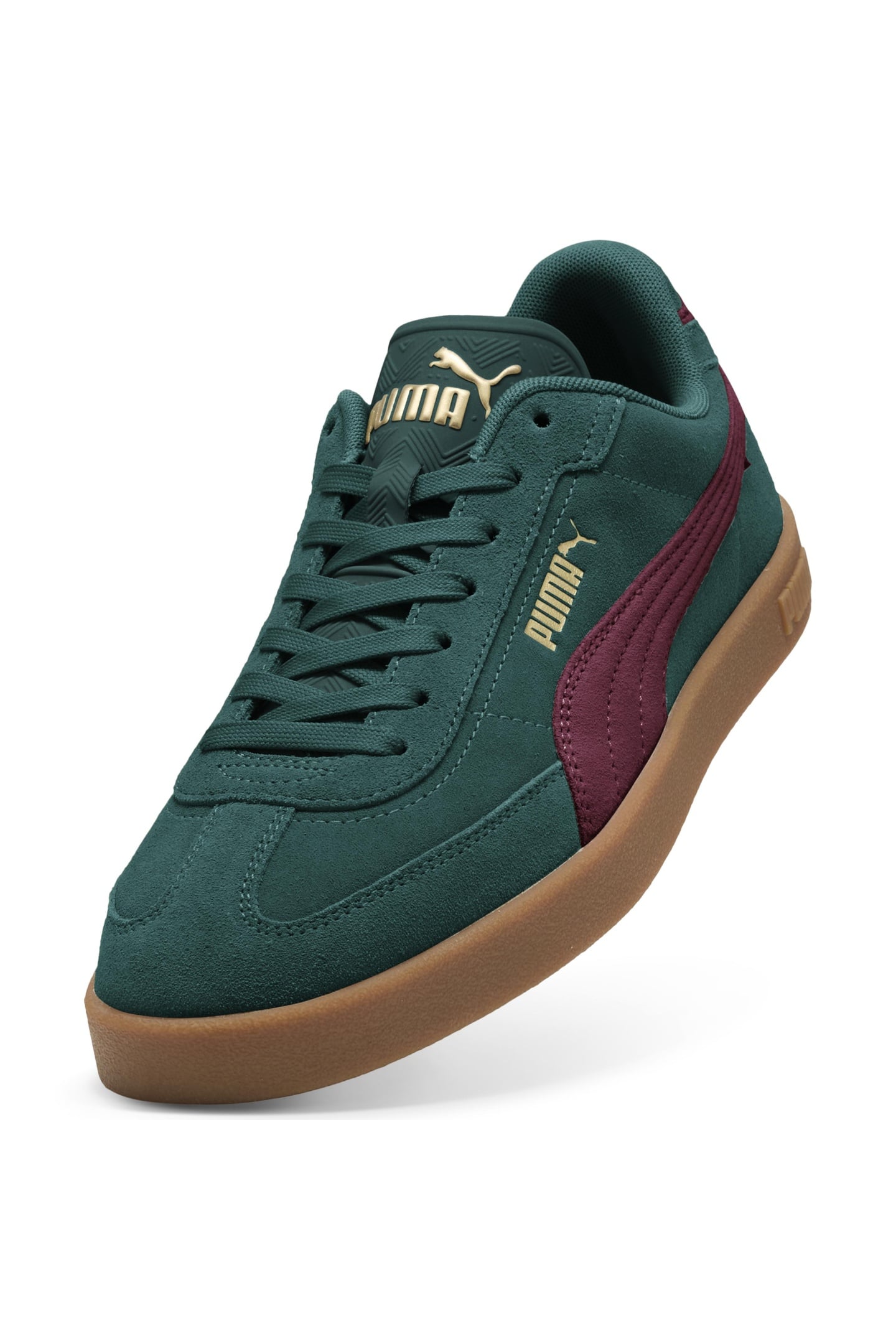 UNISEX CLUB II ERA SUEDE GREEN TERRAIN-RUBY SHIMMER 3