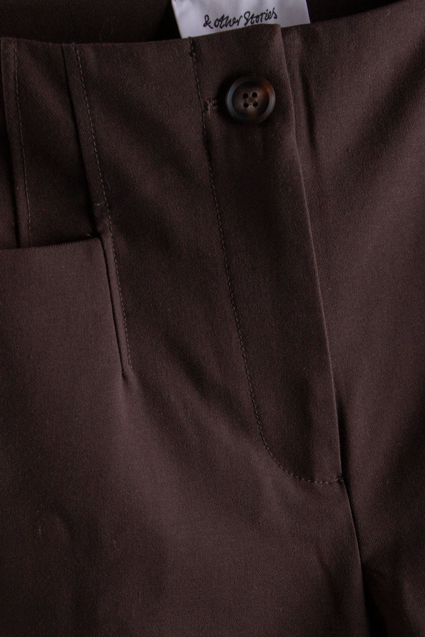 VE DOLORES TROUSER BROWN 4