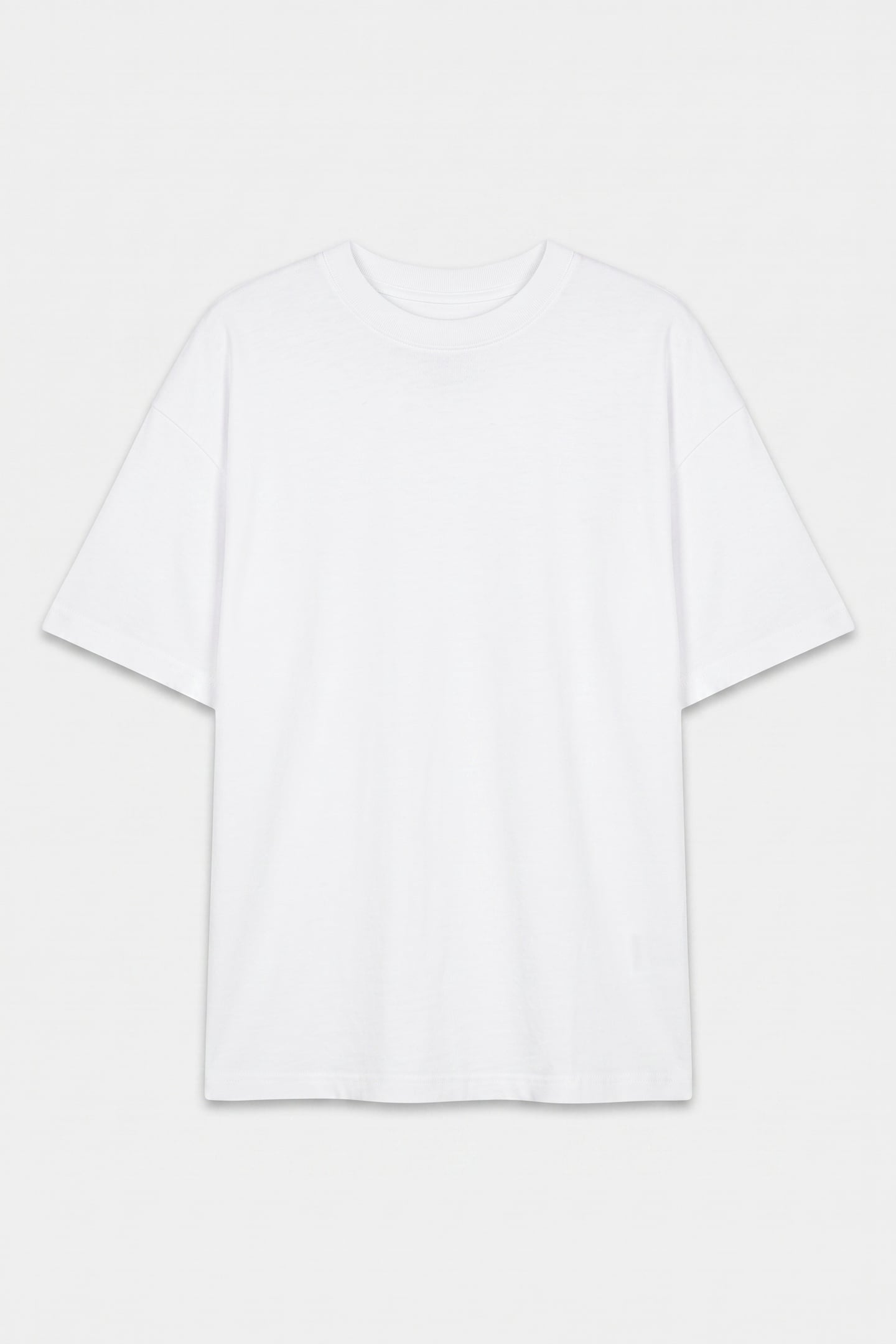 NOS BASIC OVERSIZED T-SHIRT WHITE 5