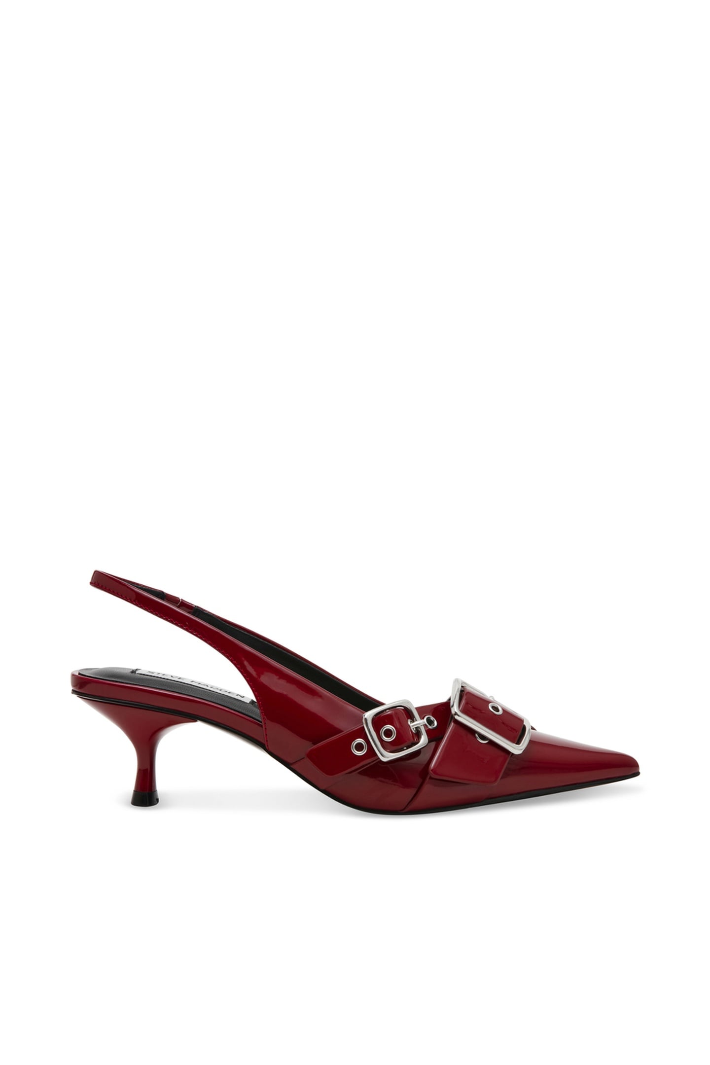 LEZLEY PUMPS RED PATENT 1