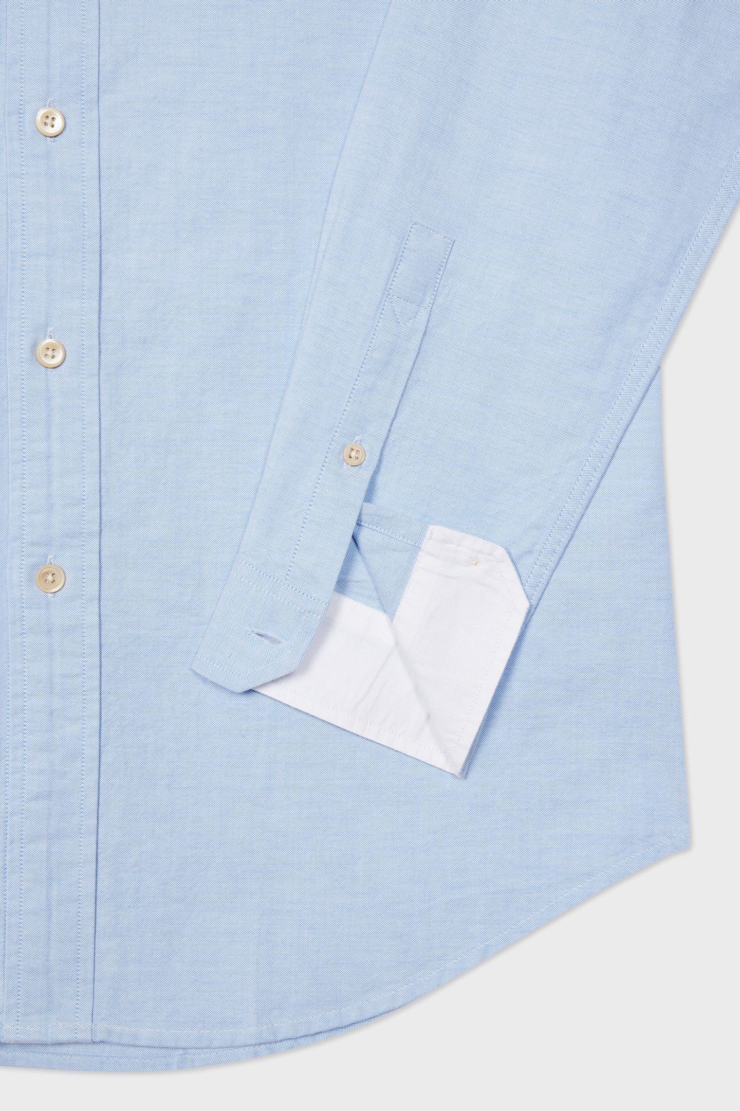 MENS LS TAILORED FIT SHIRT BS ZEB LIGHT BLUE 6
