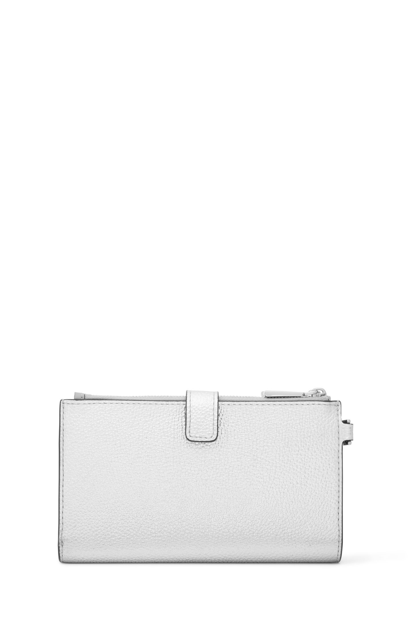 DOUBLE ZIP WRISTLET SILVER 2