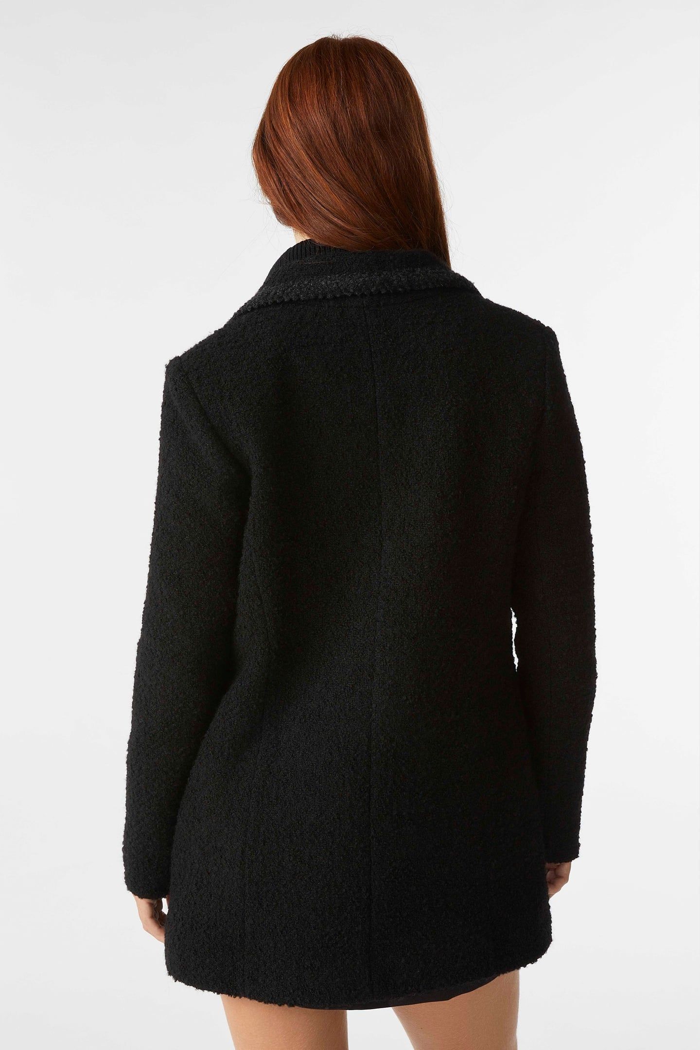 SHORT COAT BLACK 2